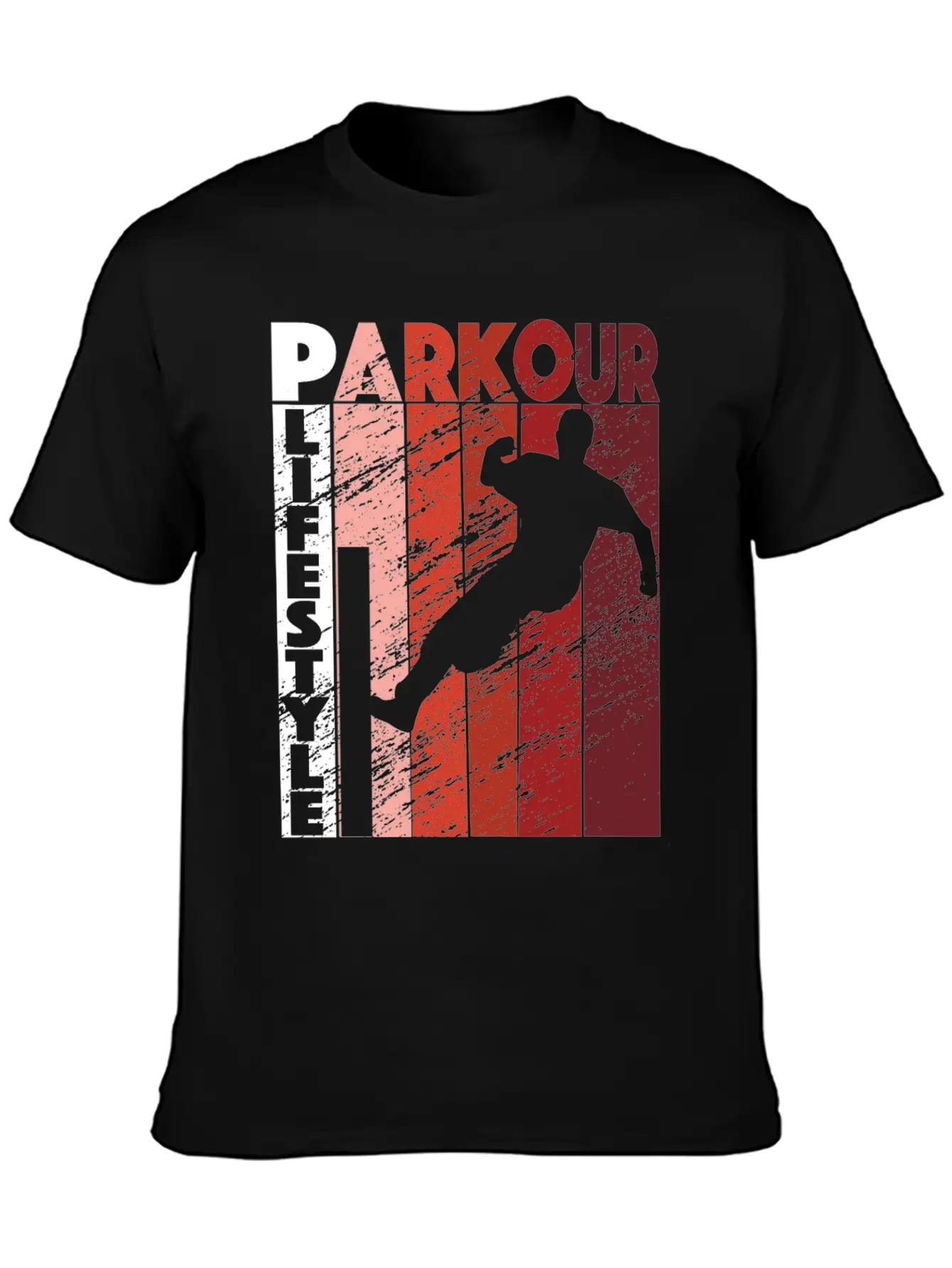 Parkour Lifestyle Retro Freerunning Urban Basic Graphic T-Shirt – Daily Comfort In Soft Cotton