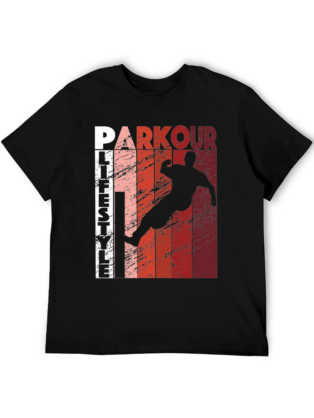 Parkour Lifestyle Retro Freerunning Urban Basic Graphic T-Shirt – Daily Comfort In Soft Cotton