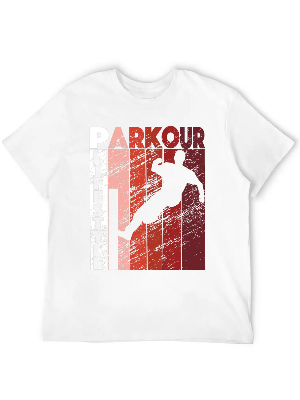 Parkour Lifestyle Retro Freerunning Urban Basic Graphic T-Shirt – Daily Comfort In Soft Cotton