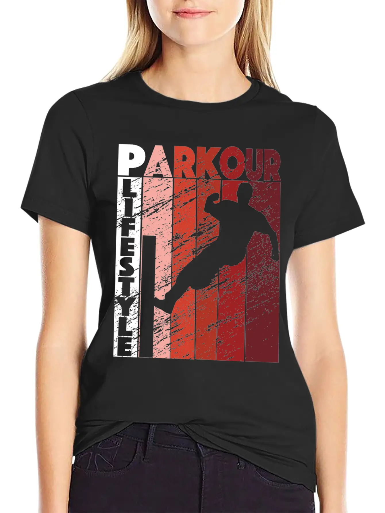 Parkour Lifestyle Retro Freerunning Urban Basic Graphic T-Shirt – Daily Comfort In Soft Cotton