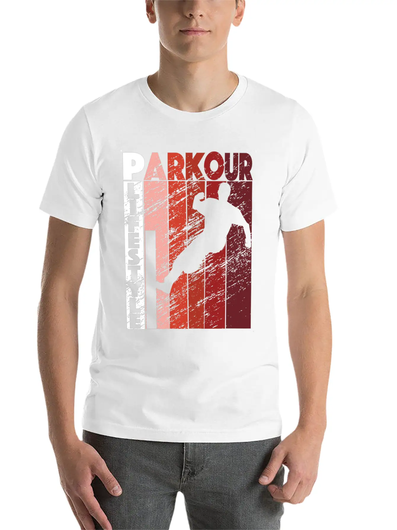 Parkour Lifestyle Retro Freerunning Urban Basic Graphic T-Shirt – Daily Comfort In Soft Cotton