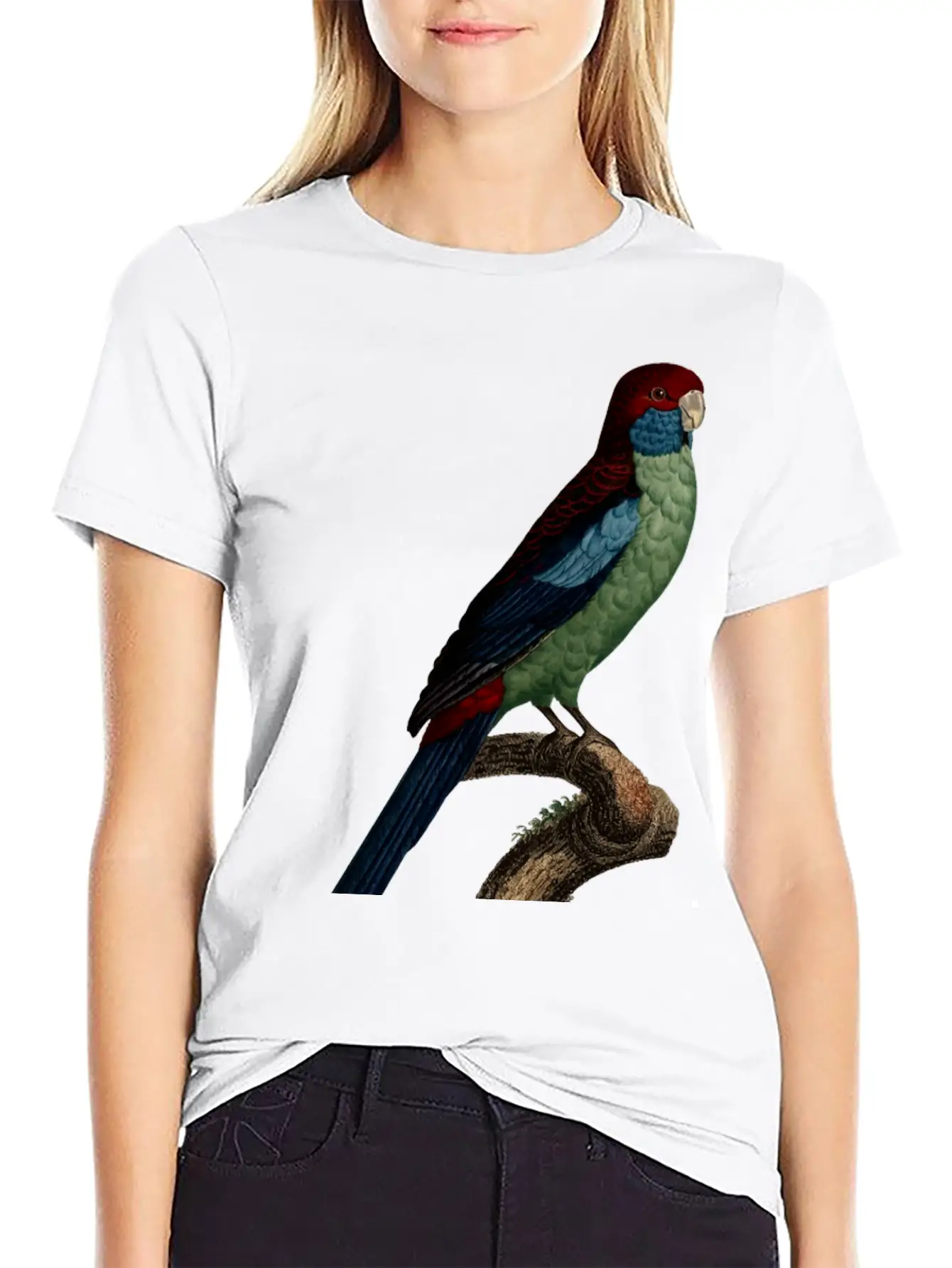 Parrot 14 Breathable Graphic T-Shirt – Perfect For Casual Days