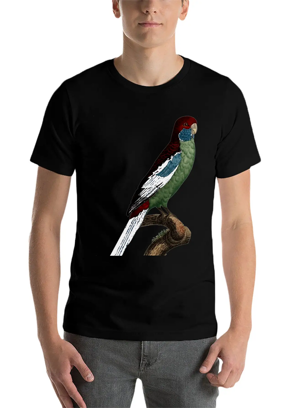 Parrot 14 Breathable Graphic T-Shirt – Perfect For Casual Days