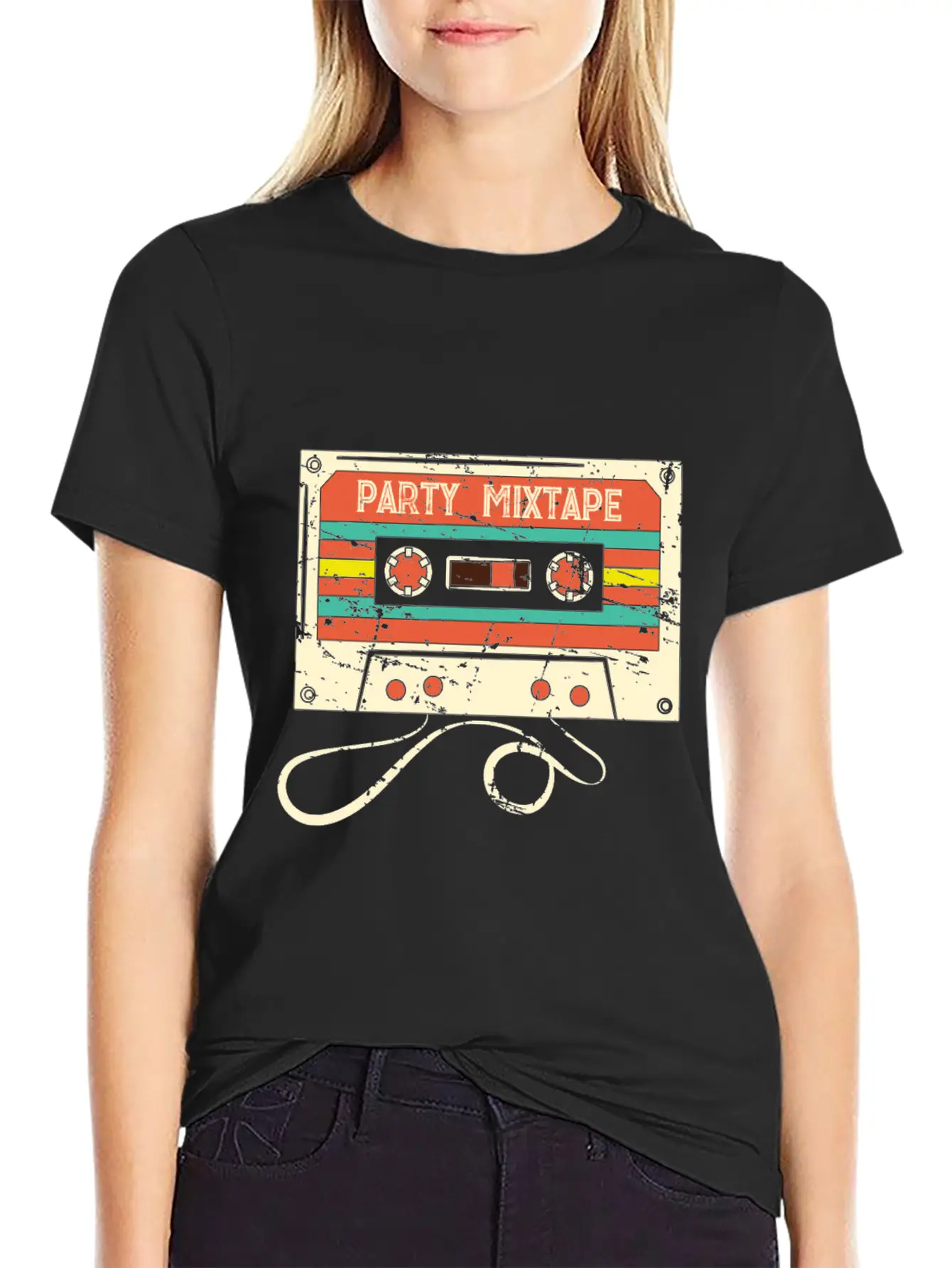 Party Mixtape Stylish Everyday T-Shirt – Unisex Basic Cotton Tee