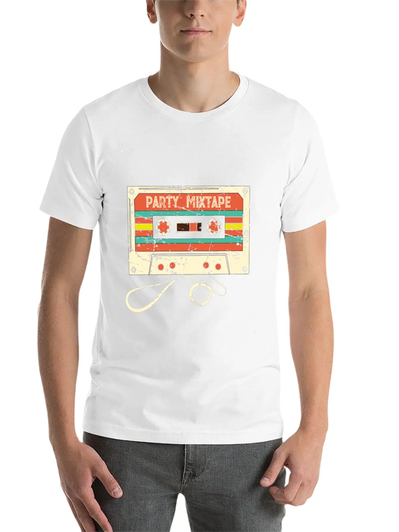 Party Mixtape Stylish Everyday T-Shirt – Unisex Basic Cotton Tee