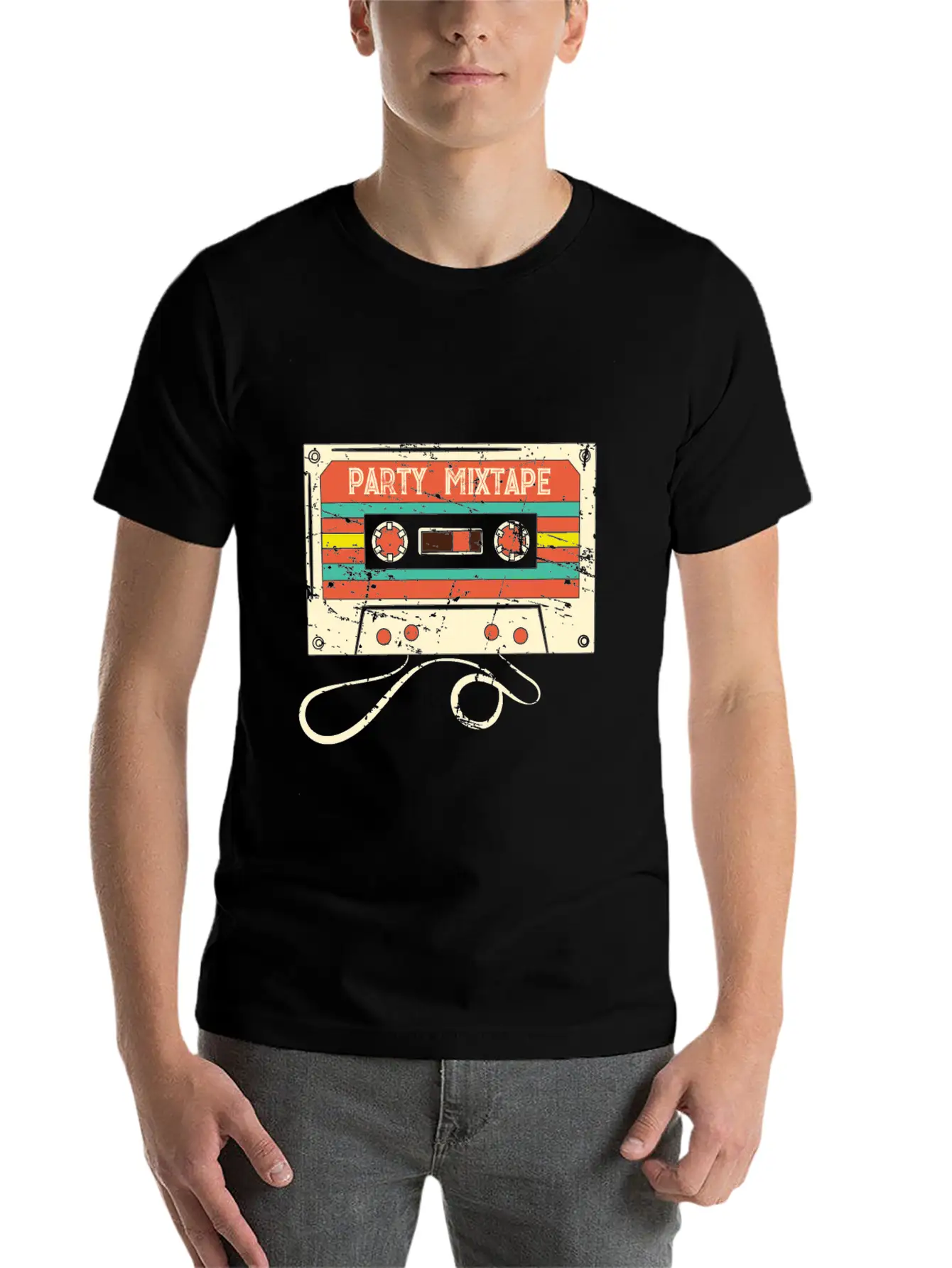 Party Mixtape Stylish Everyday T-Shirt – Unisex Basic Cotton Tee