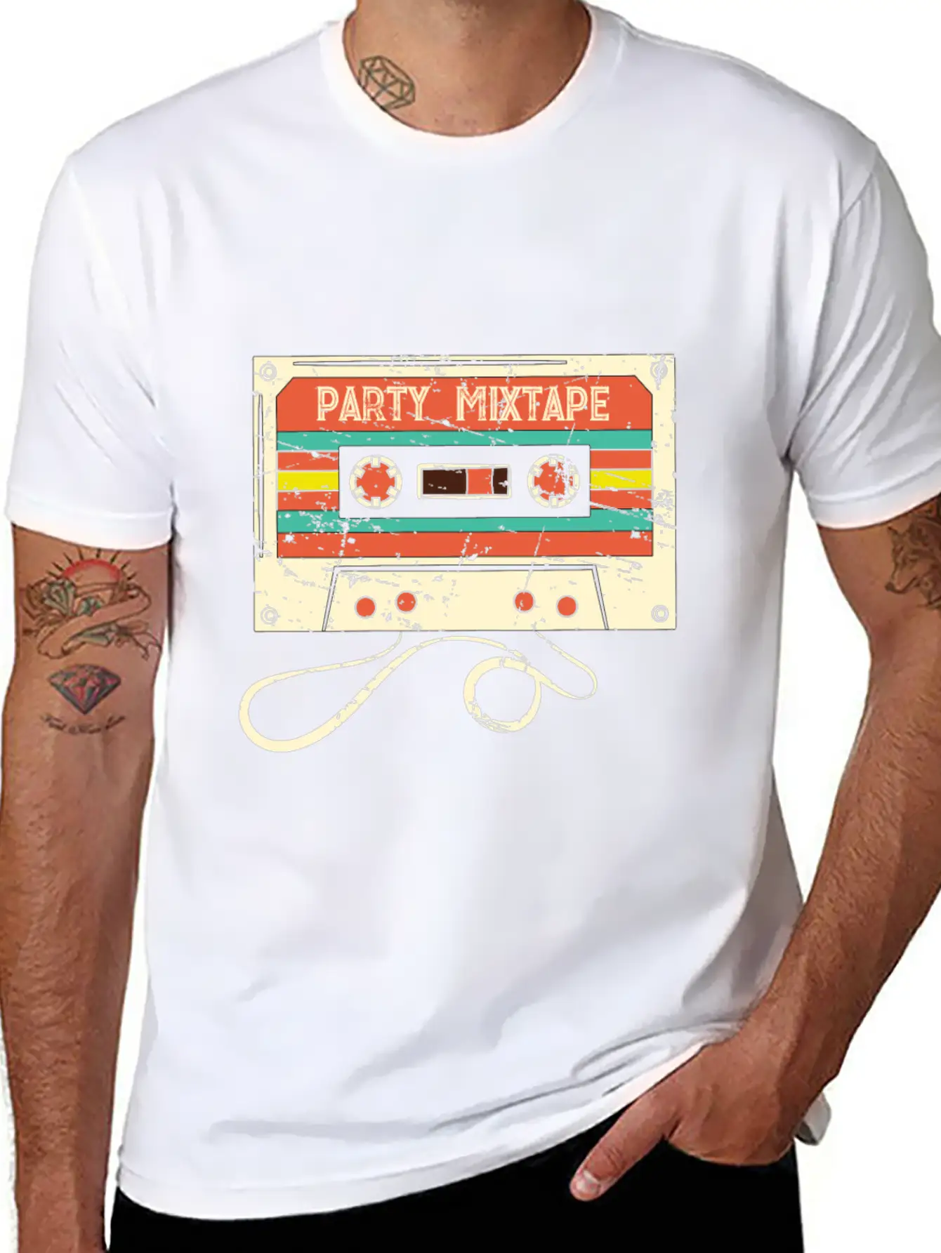 Party Mixtape Stylish Everyday T-Shirt – Unisex Basic Cotton Tee