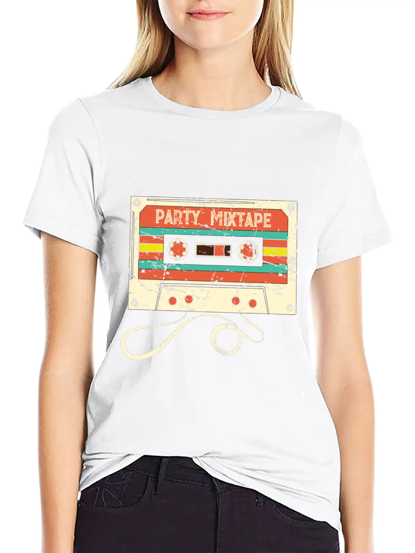 Party Mixtape Stylish Everyday T-Shirt – Unisex Basic Cotton Tee
