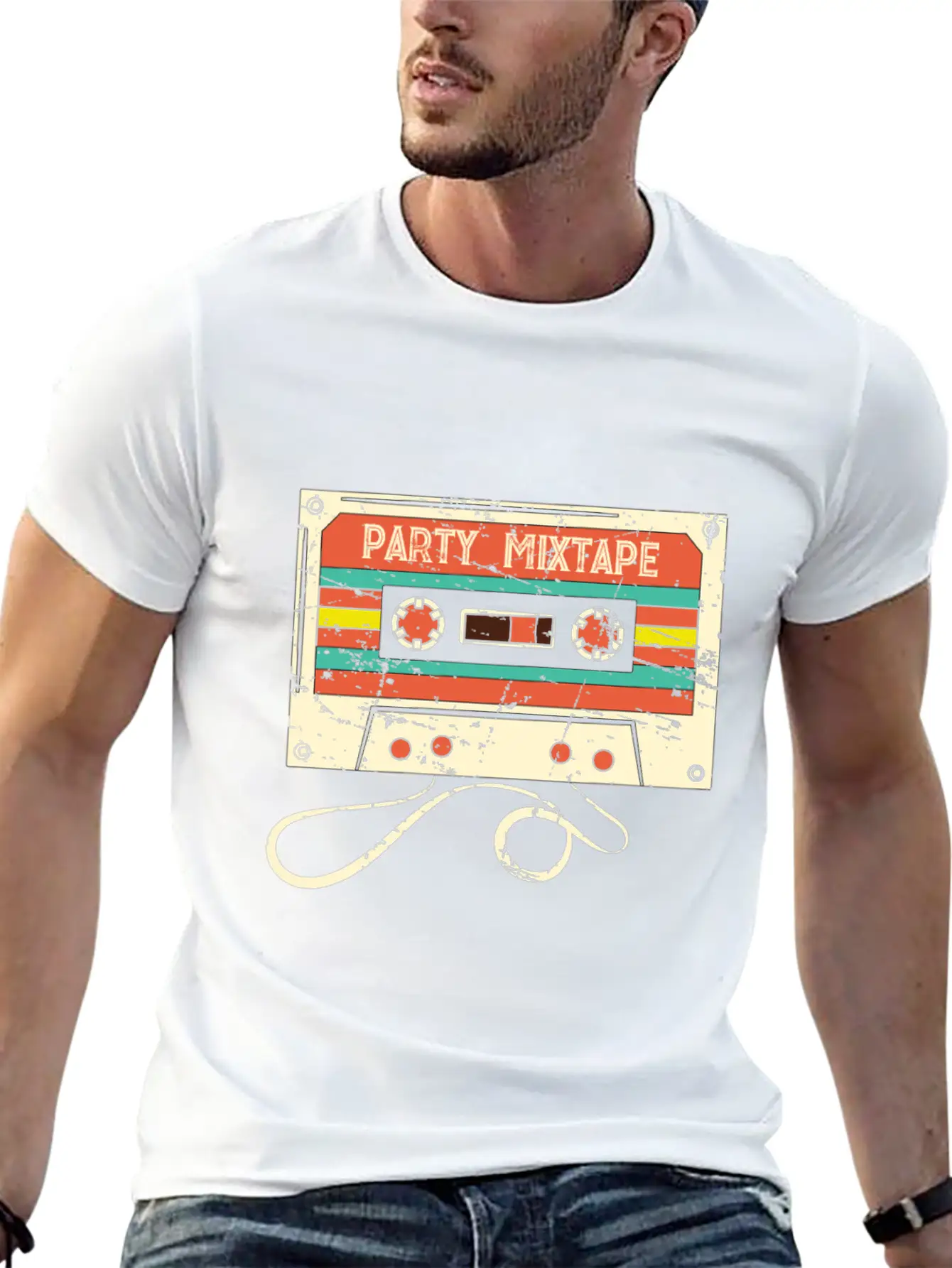 Party Mixtape Stylish Everyday T-Shirt – Unisex Basic Cotton Tee