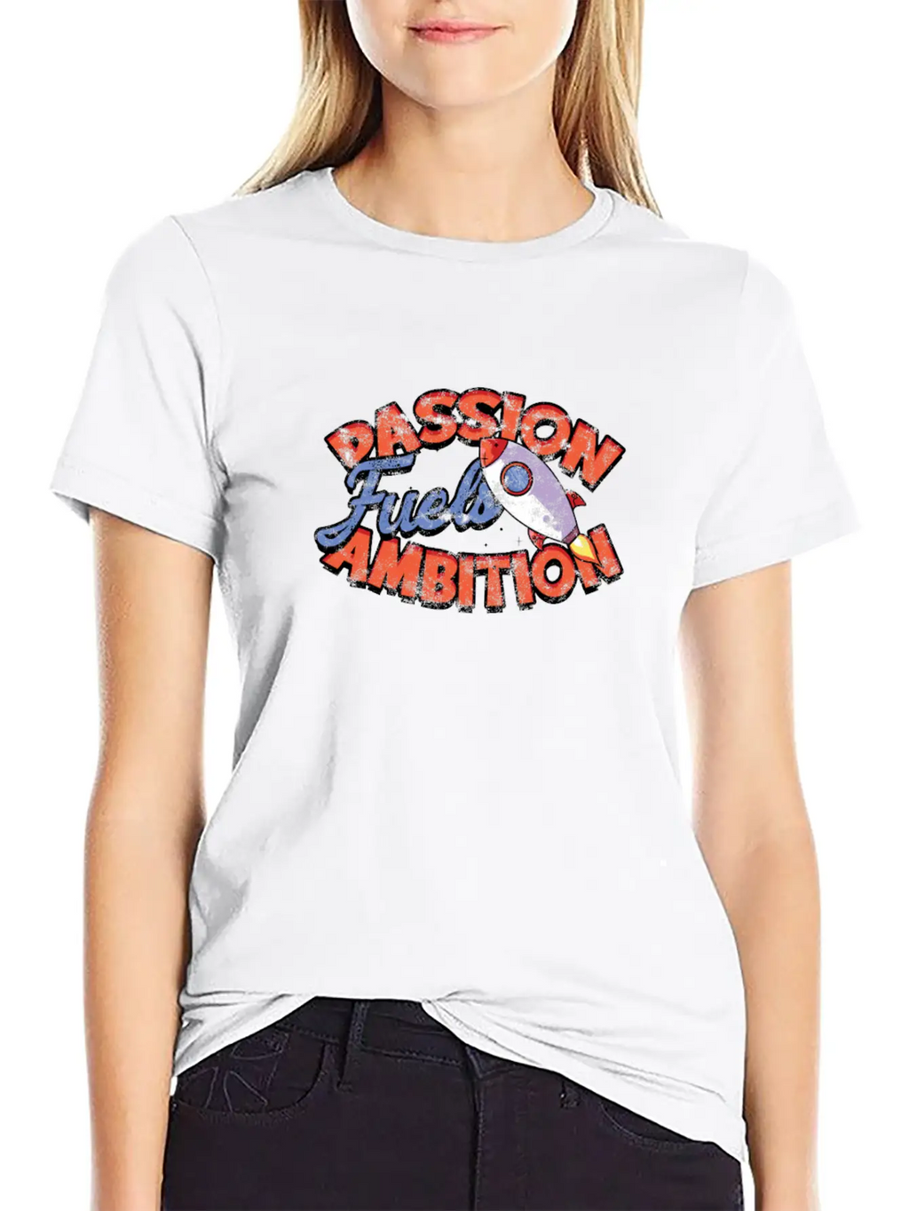 Passion Fuels Ambition - Job Breathable Graphic T-Shirt – Perfect For Casual Days