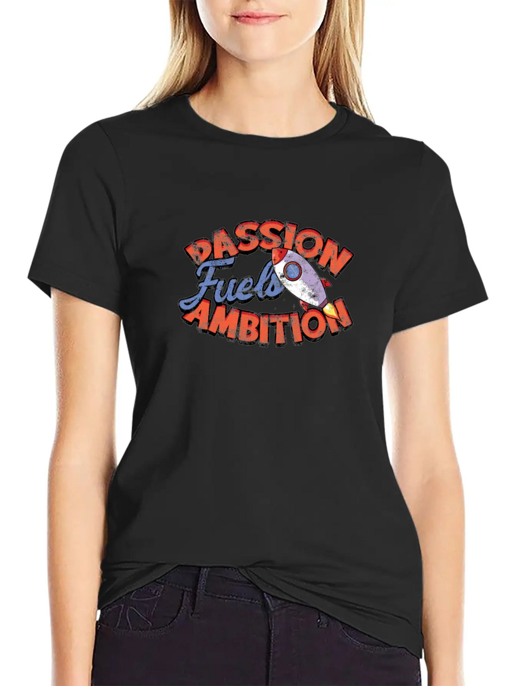 Passion Fuels Ambition - Job Breathable Graphic T-Shirt – Perfect For Casual Days