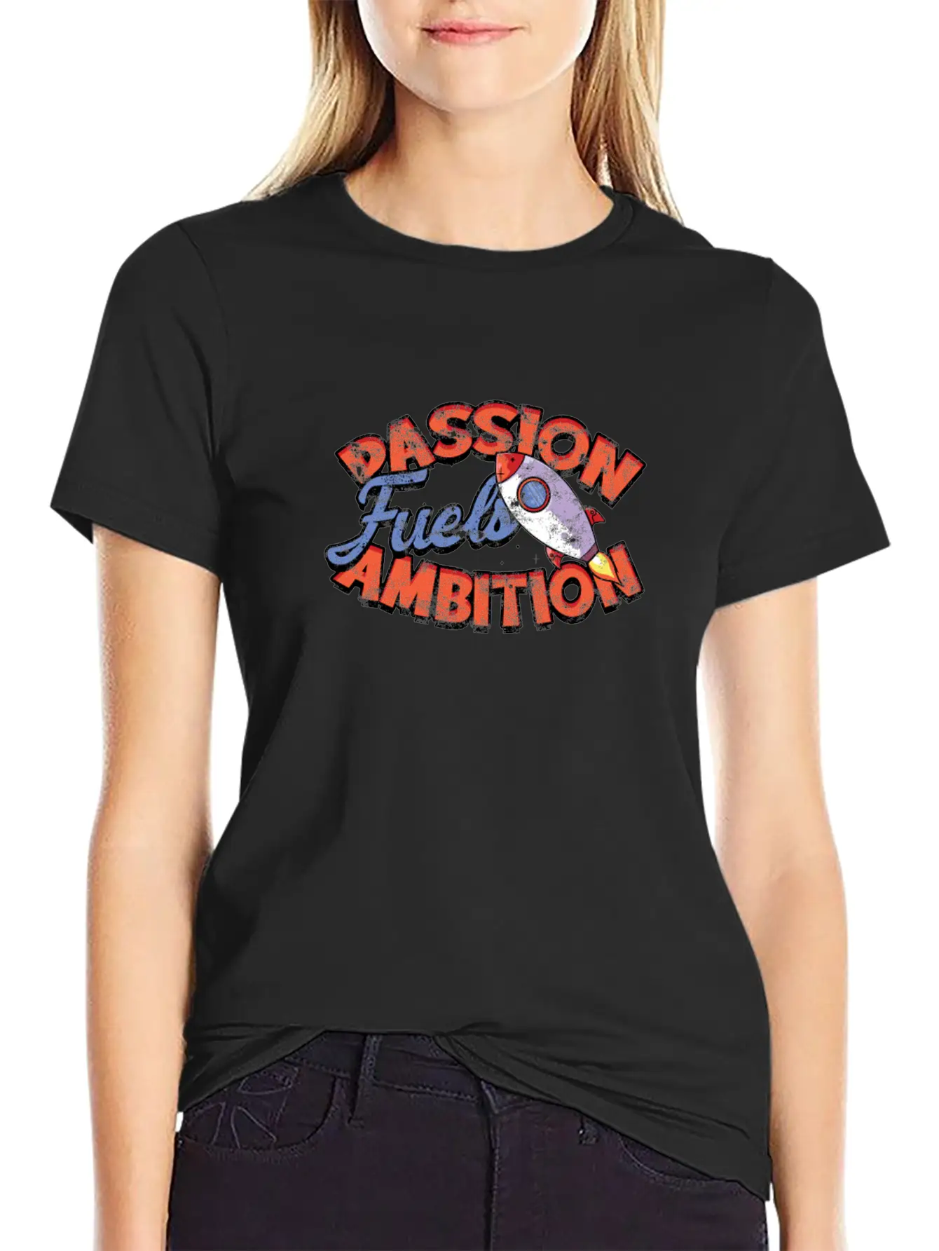 Passion Fuels Ambition - Job Breathable Graphic T-Shirt – Perfect For Casual Days