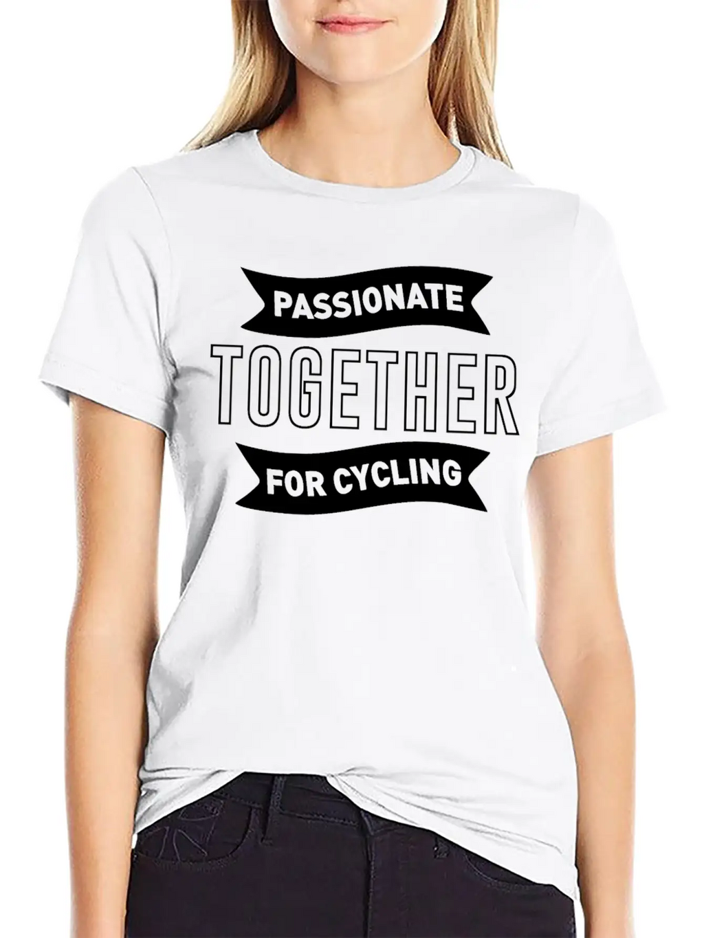 Passionate Together For Cycling Live Life On Wheel Breathable Graphic T-Shirt – Perfect For Casual Days