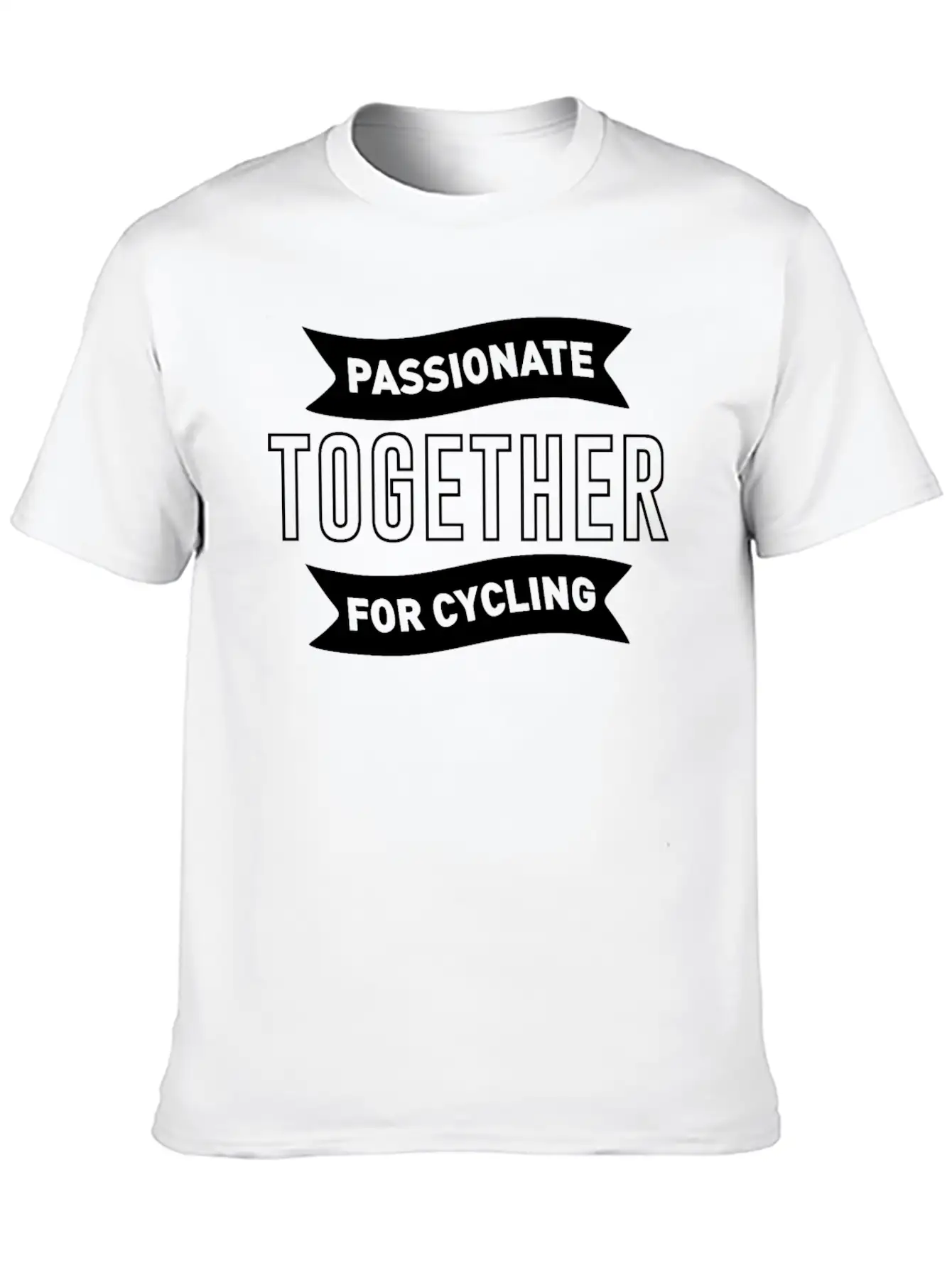 Passionate Together For Cycling Live Life On Wheel Breathable Graphic T-Shirt – Perfect For Casual Days