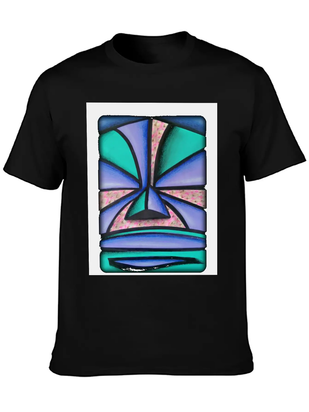 Pastel Tiki Breathable Graphic T-Shirt – Perfect For Casual Days