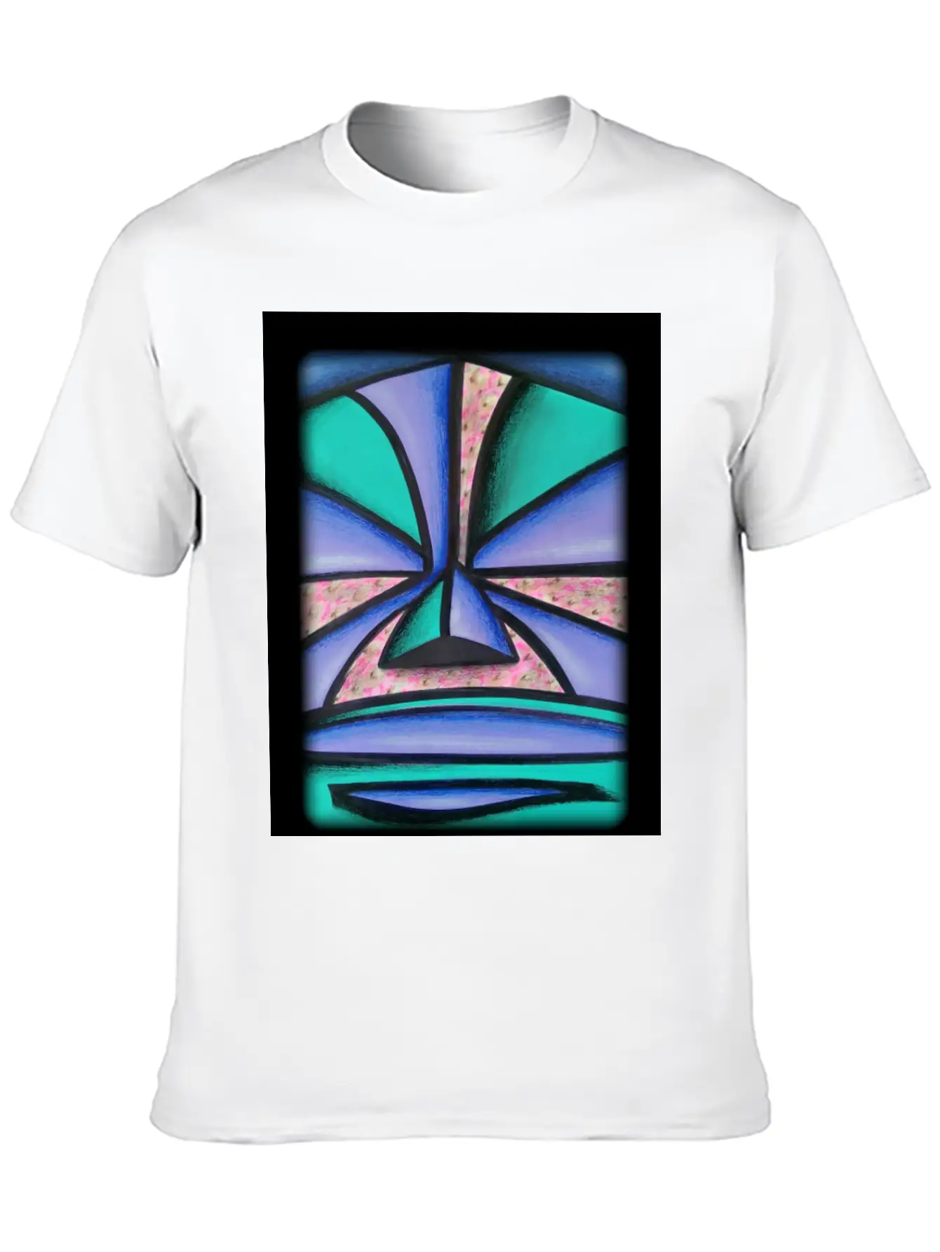 Pastel Tiki Breathable Graphic T-Shirt – Perfect For Casual Days