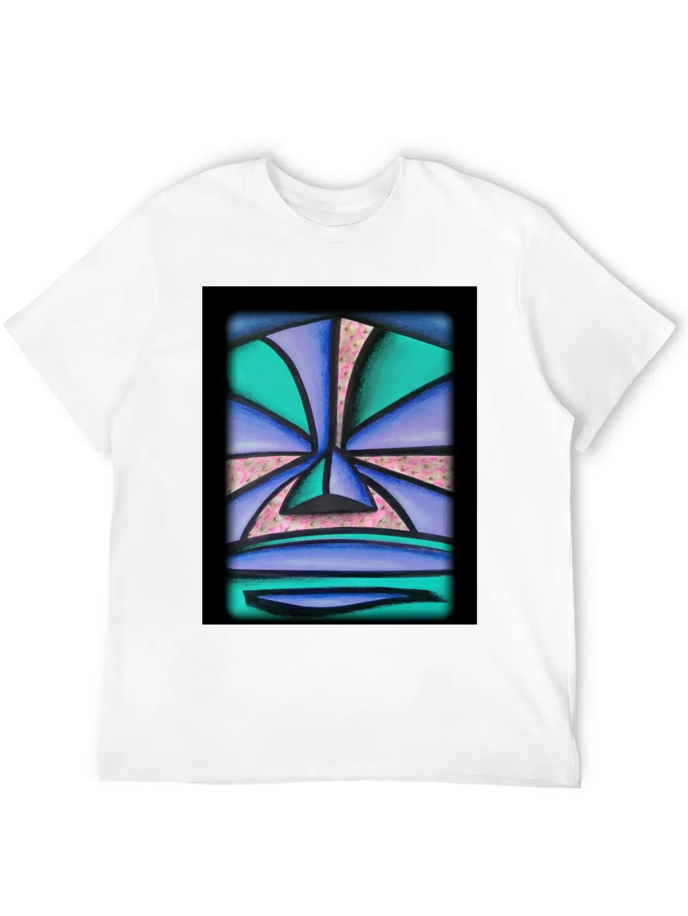 Pastel Tiki Breathable Graphic T-Shirt – Perfect For Casual Days