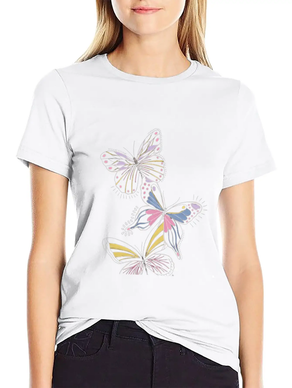 Pastel Whimsy Trio Classic Cotton Tee – Unisex Comfort For Any Season