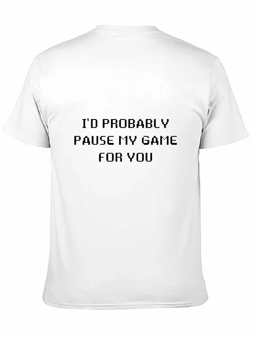 PAUSE GAME Modern Fit Casual T-Shirt – Clean And Versatile Design
