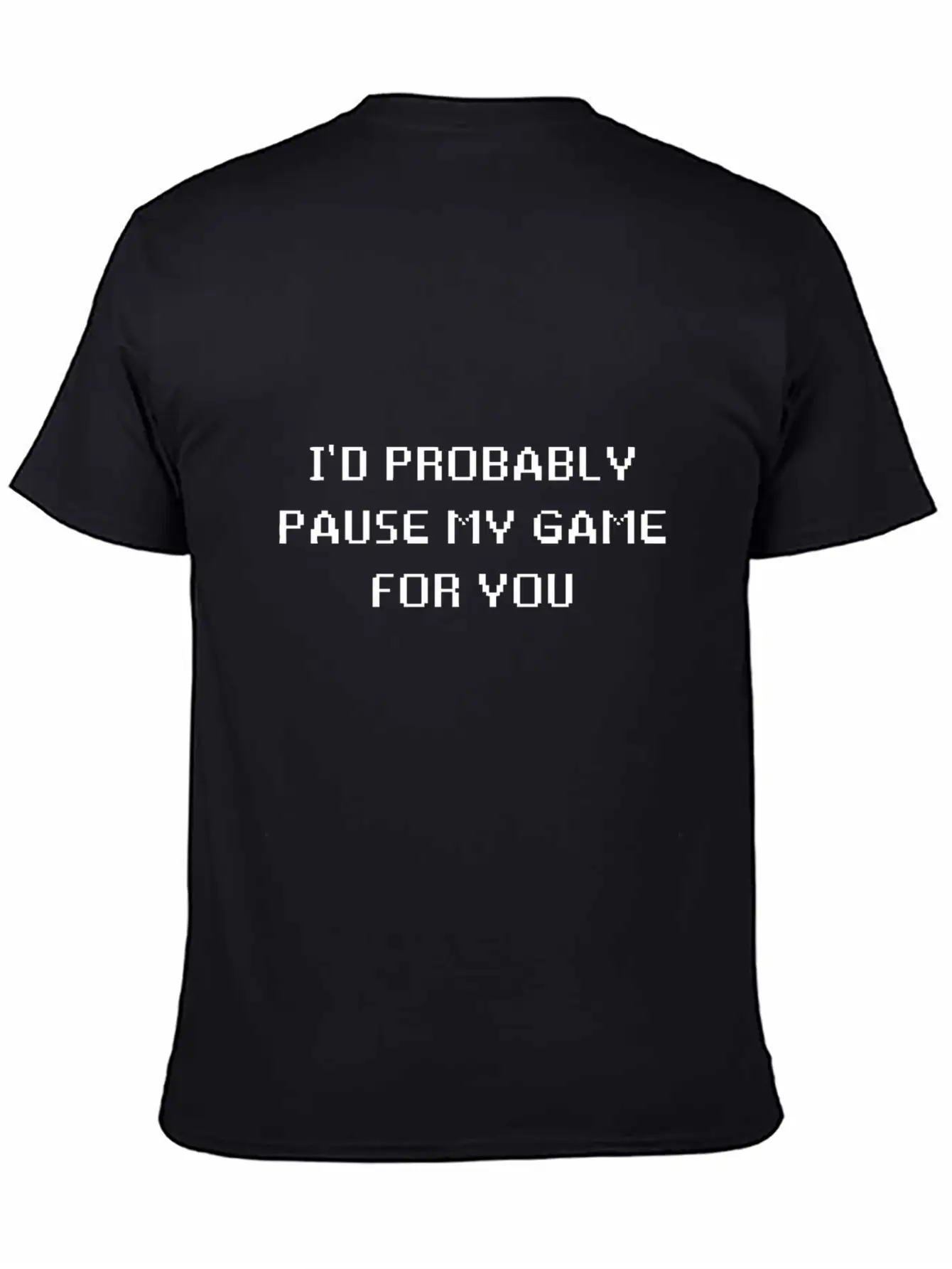 PAUSE GAME Modern Fit Casual T-Shirt – Clean And Versatile Design
