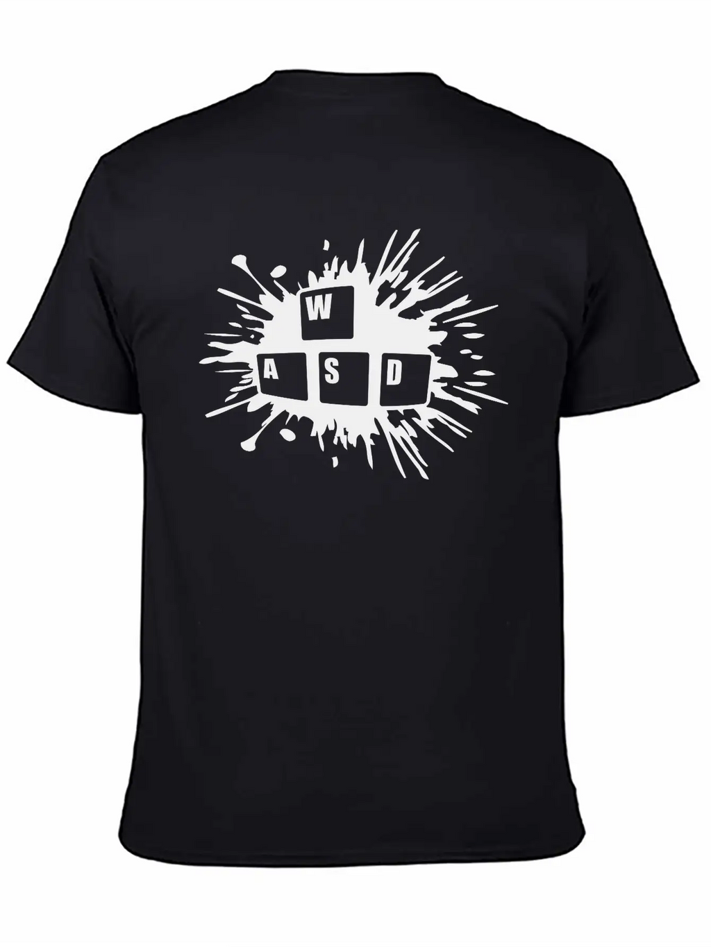 PC Computer WASD Keyboard Stylish Everyday T-Shirt – Unisex Basic Cotton Tee