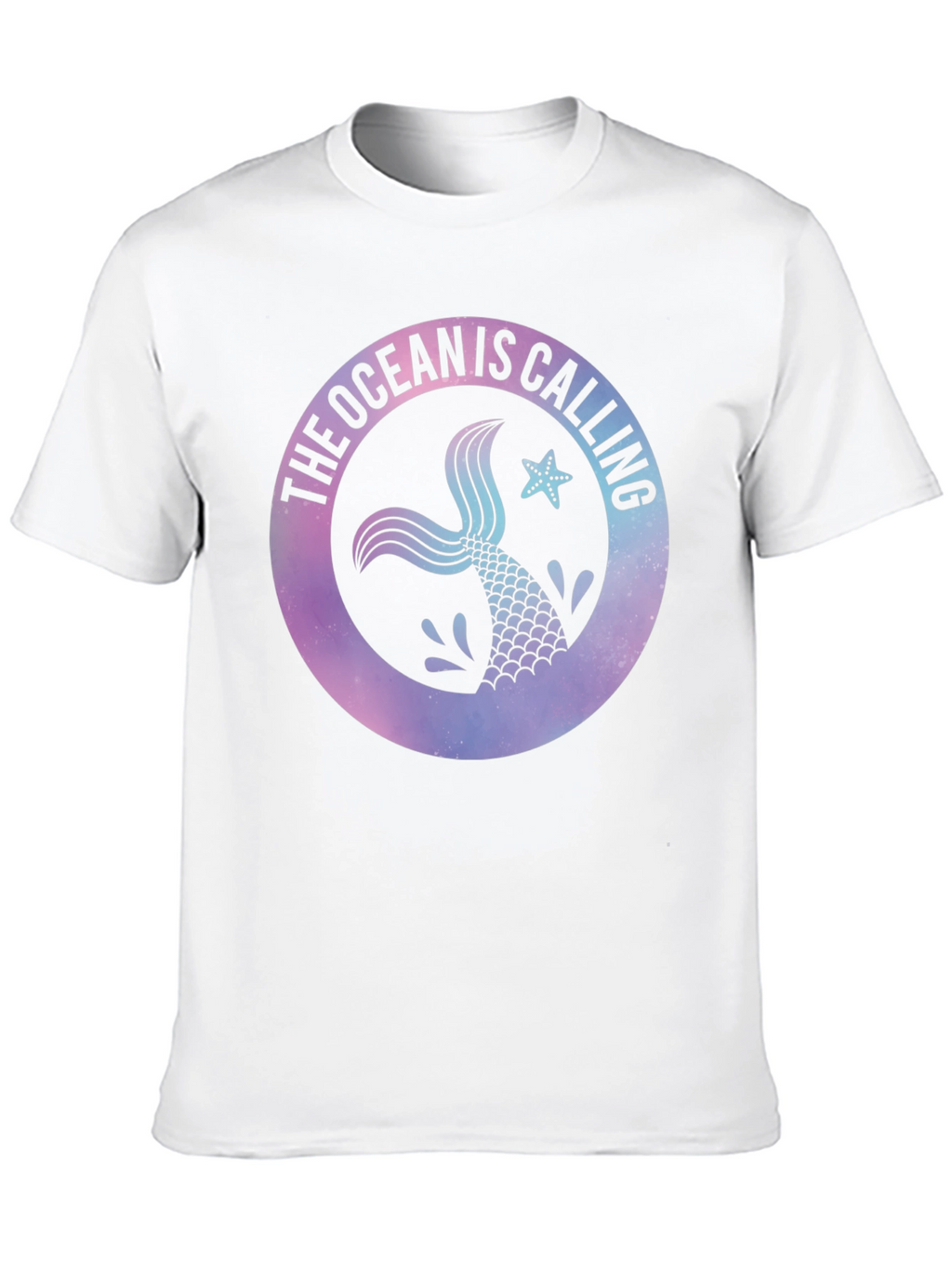 Ocean Calling Mermaid Tail Graphic Tee