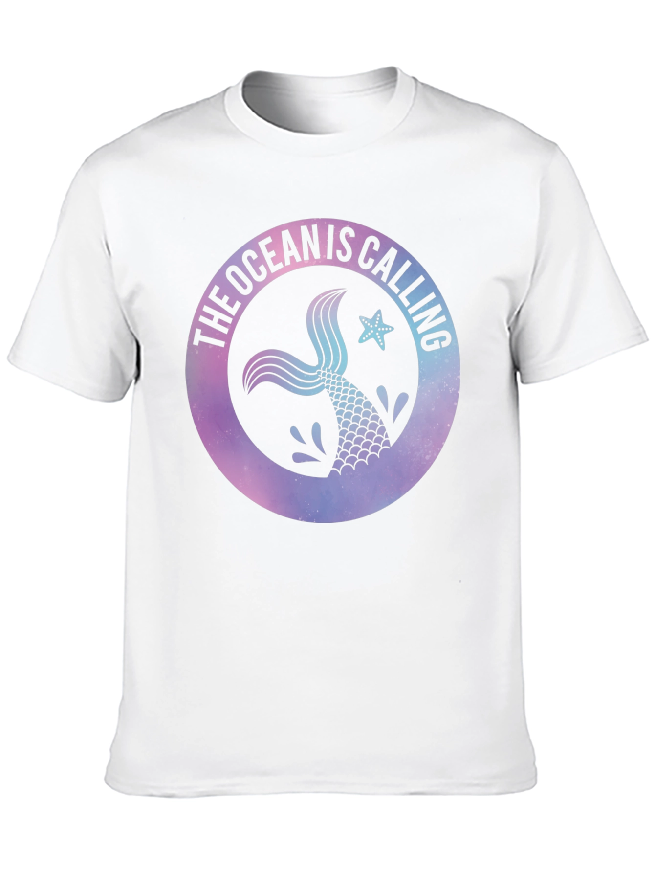 Ocean Calling Mermaid Tail Graphic Tee