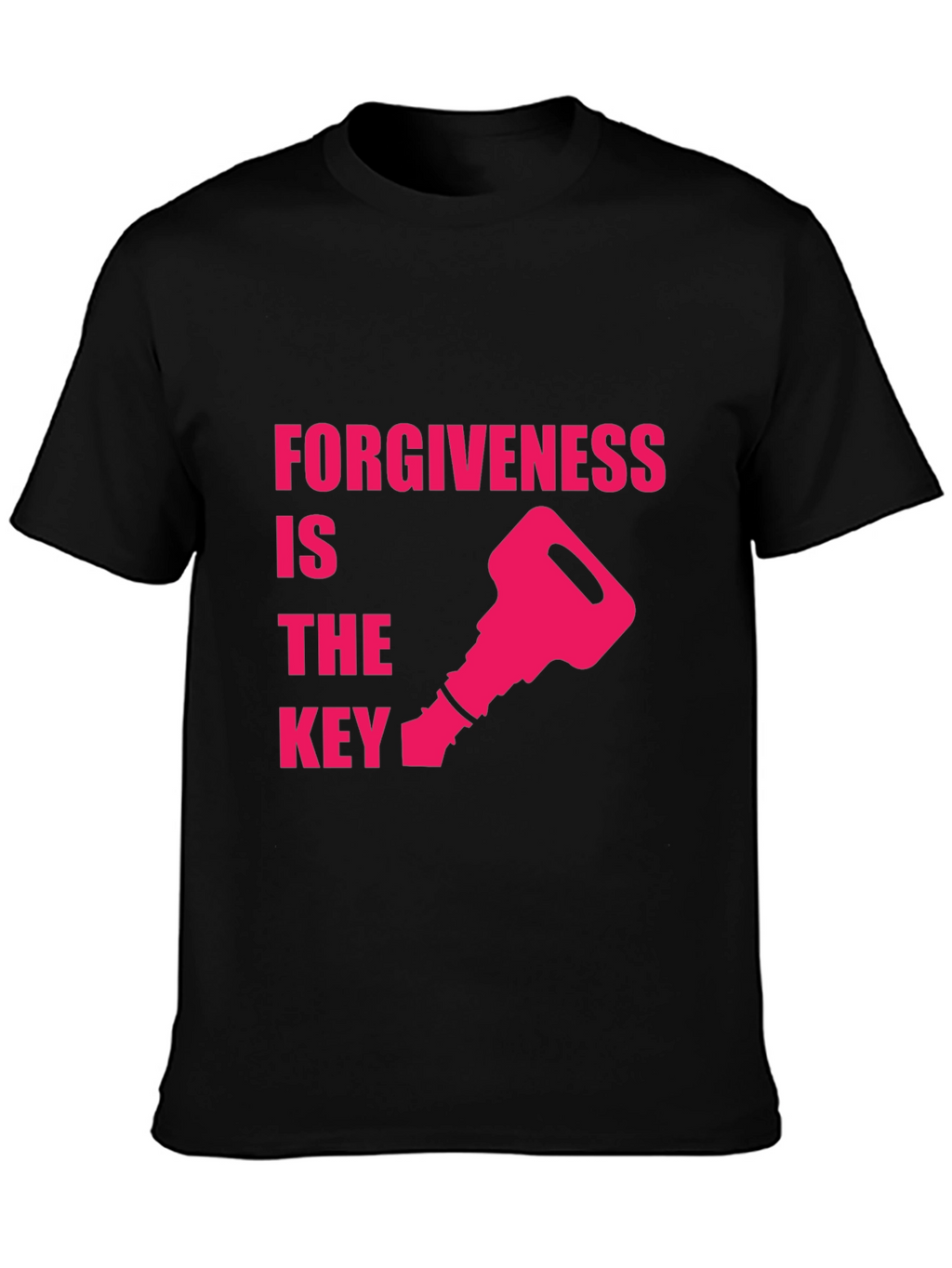 Forgiveness is the Key Black T-Shirt