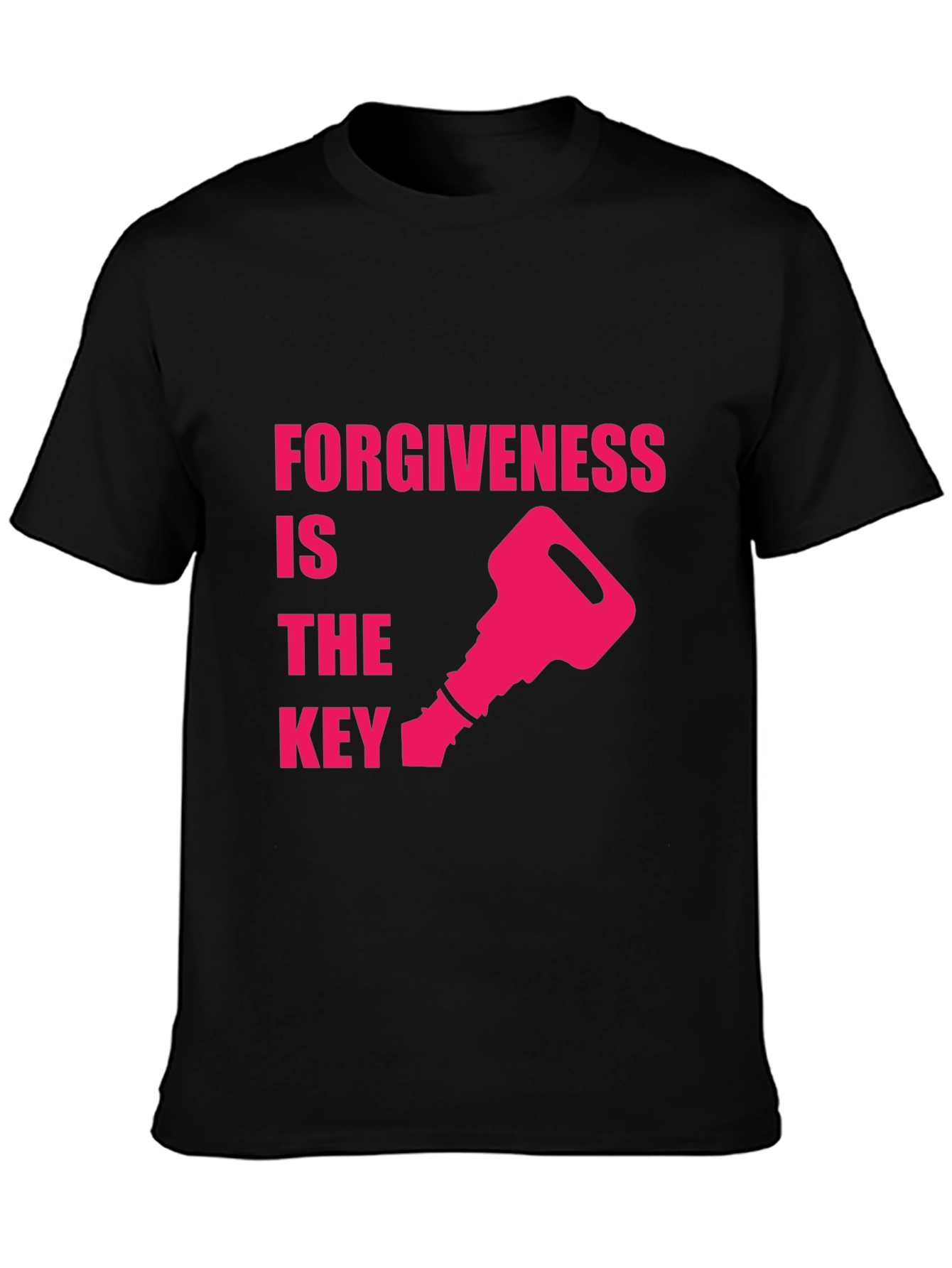 Forgiveness is the Key Black T-Shirt