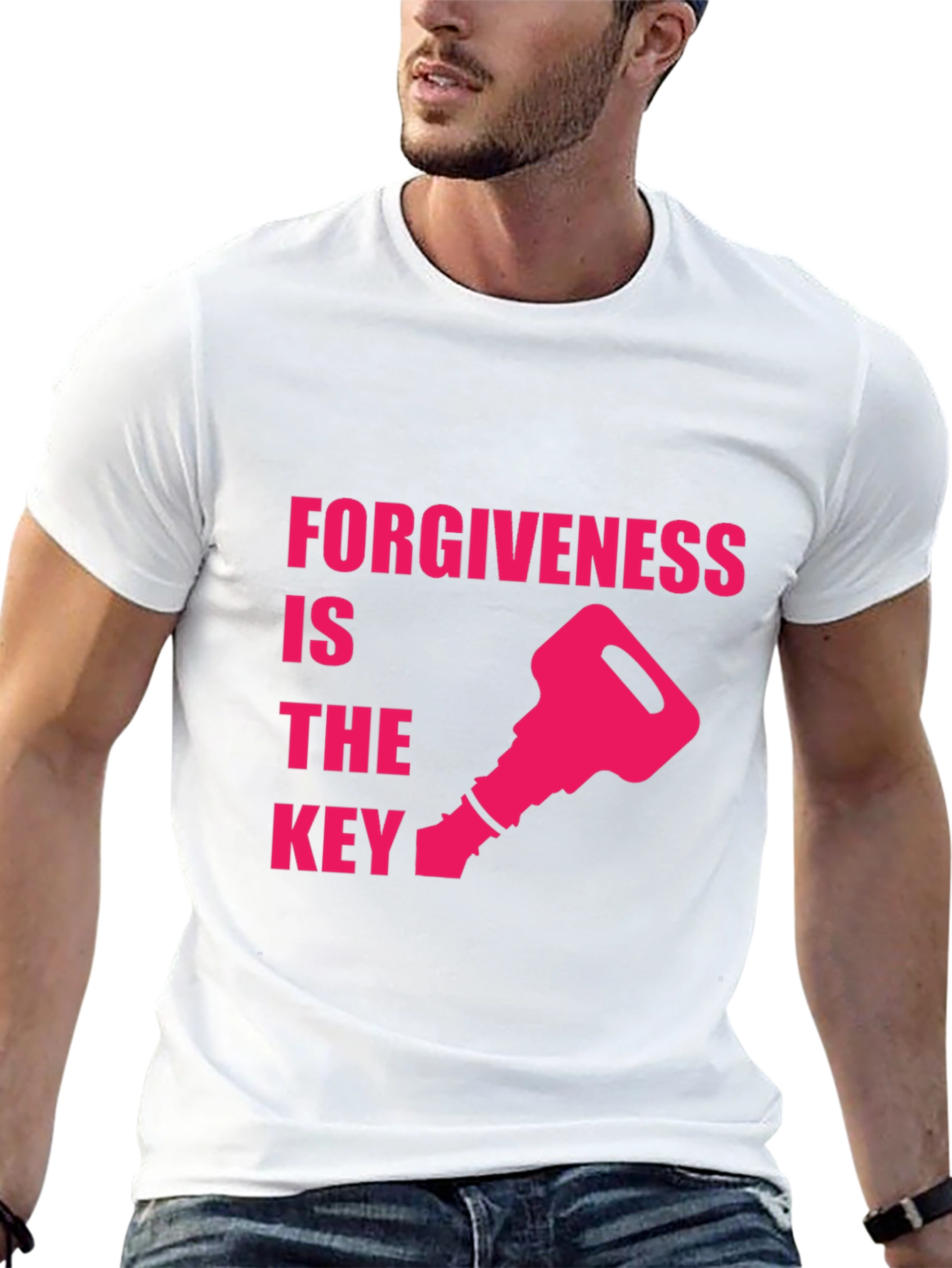 Forgiveness is the Key Black T-Shirt