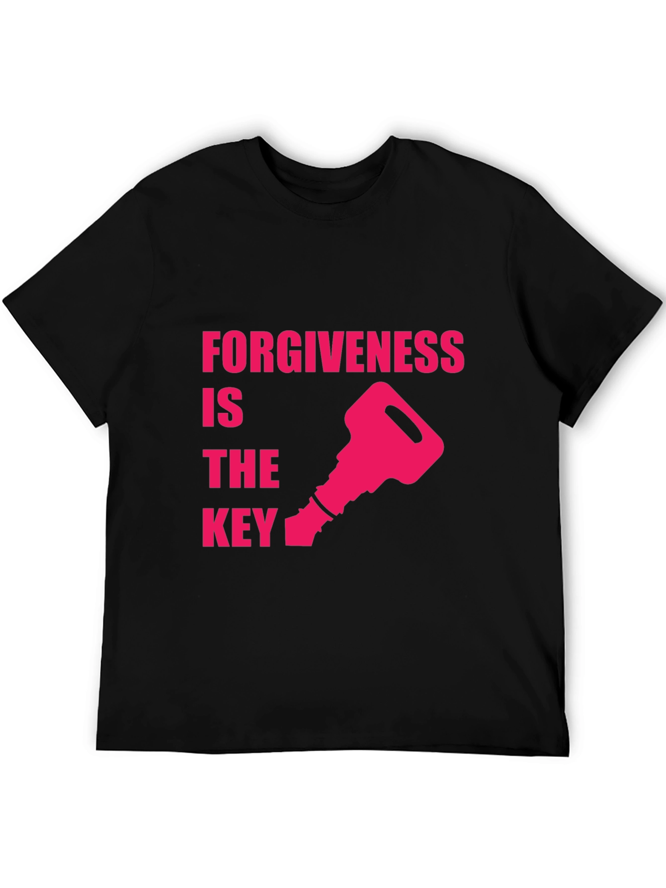 Forgiveness is the Key Black T-Shirt
