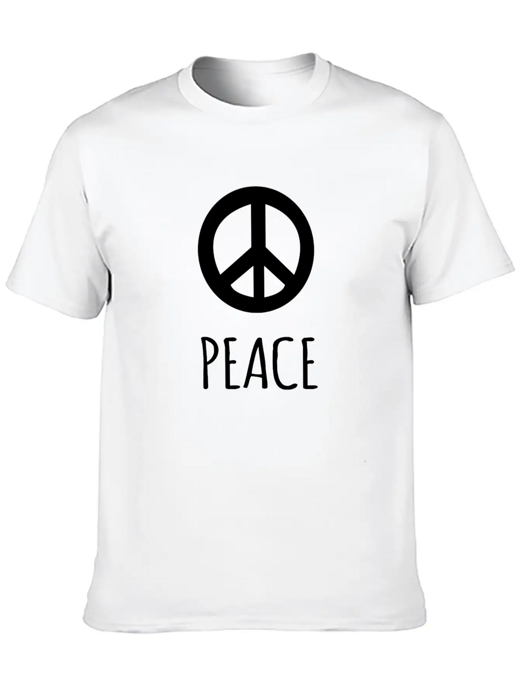 PEACE Breathable Graphic T-Shirt – Perfect For Casual Days