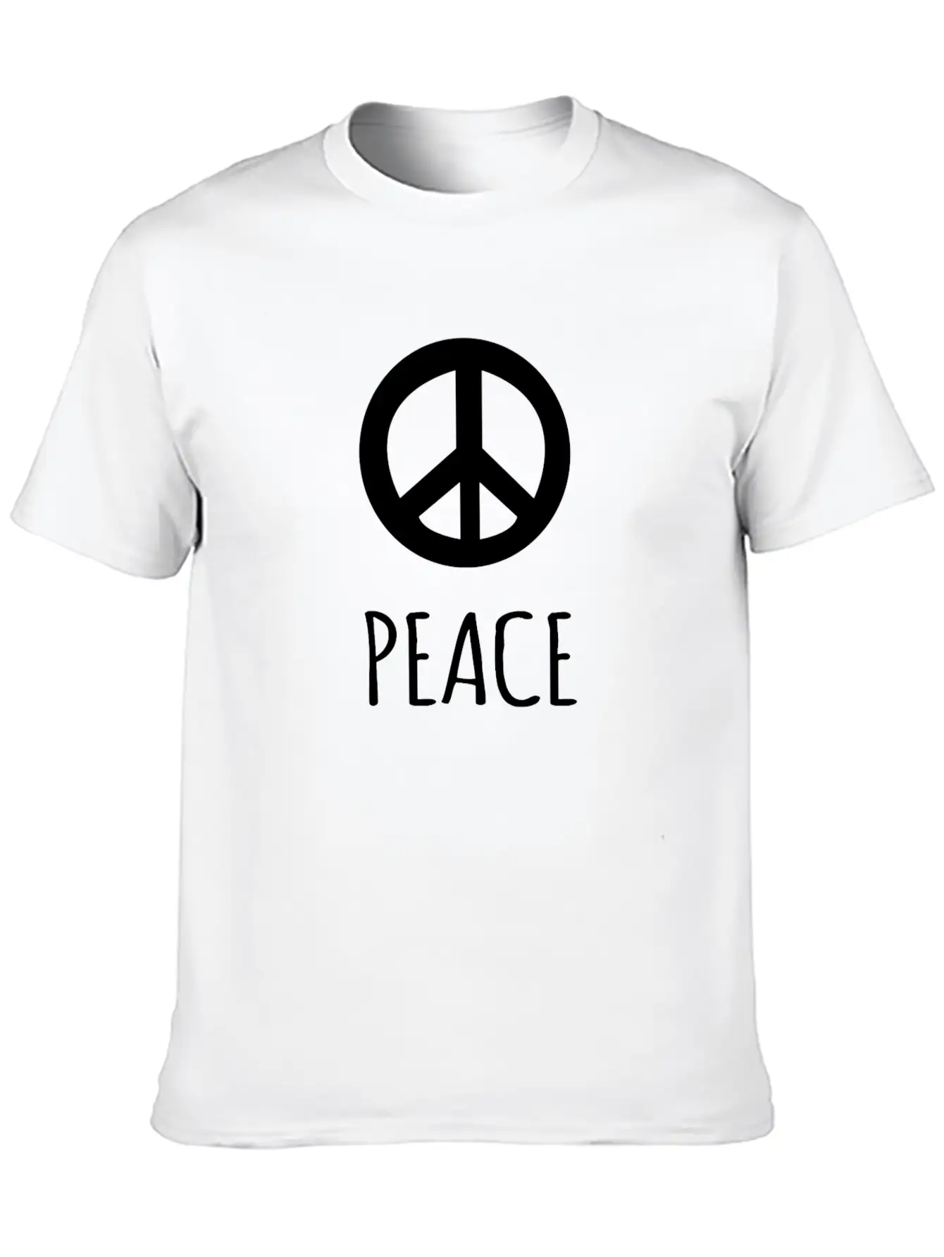 PEACE Breathable Graphic T-Shirt – Perfect For Casual Days