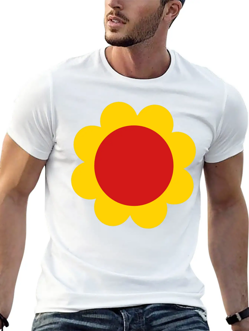 Peace Breathable Soft Cotton T-Shirt – Timeless Casual Look
