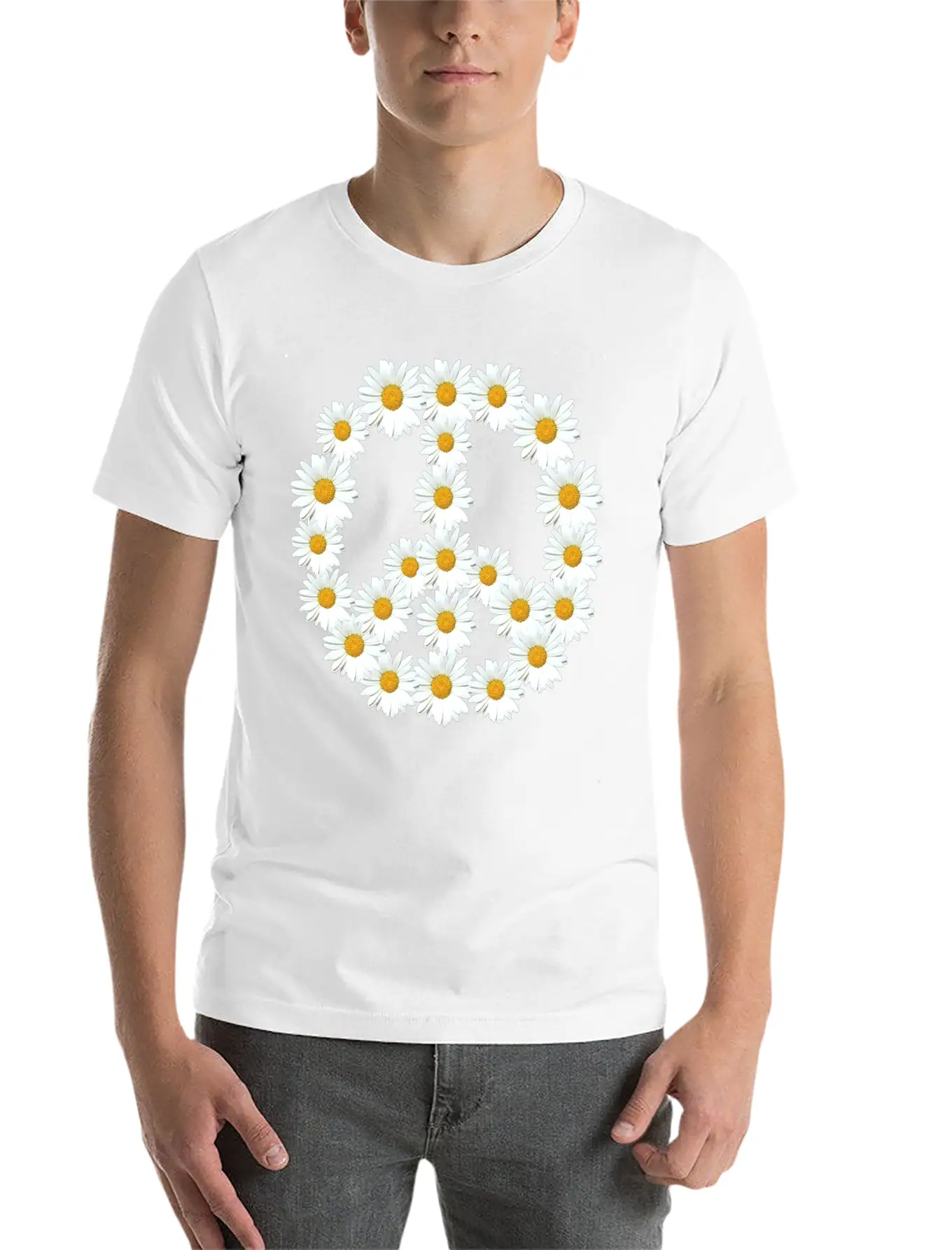Peace! Classic Cotton Tee – Unisex Comfort For Any Season