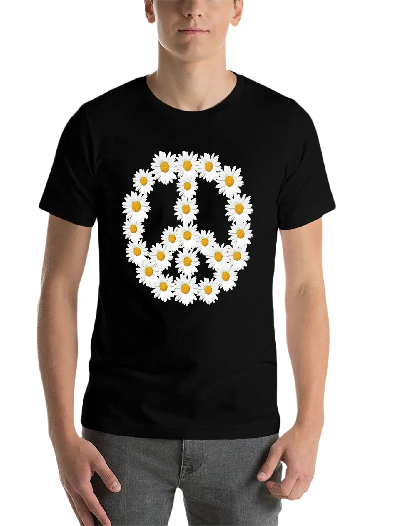 Peace! Classic Cotton Tee – Unisex Comfort For Any Season