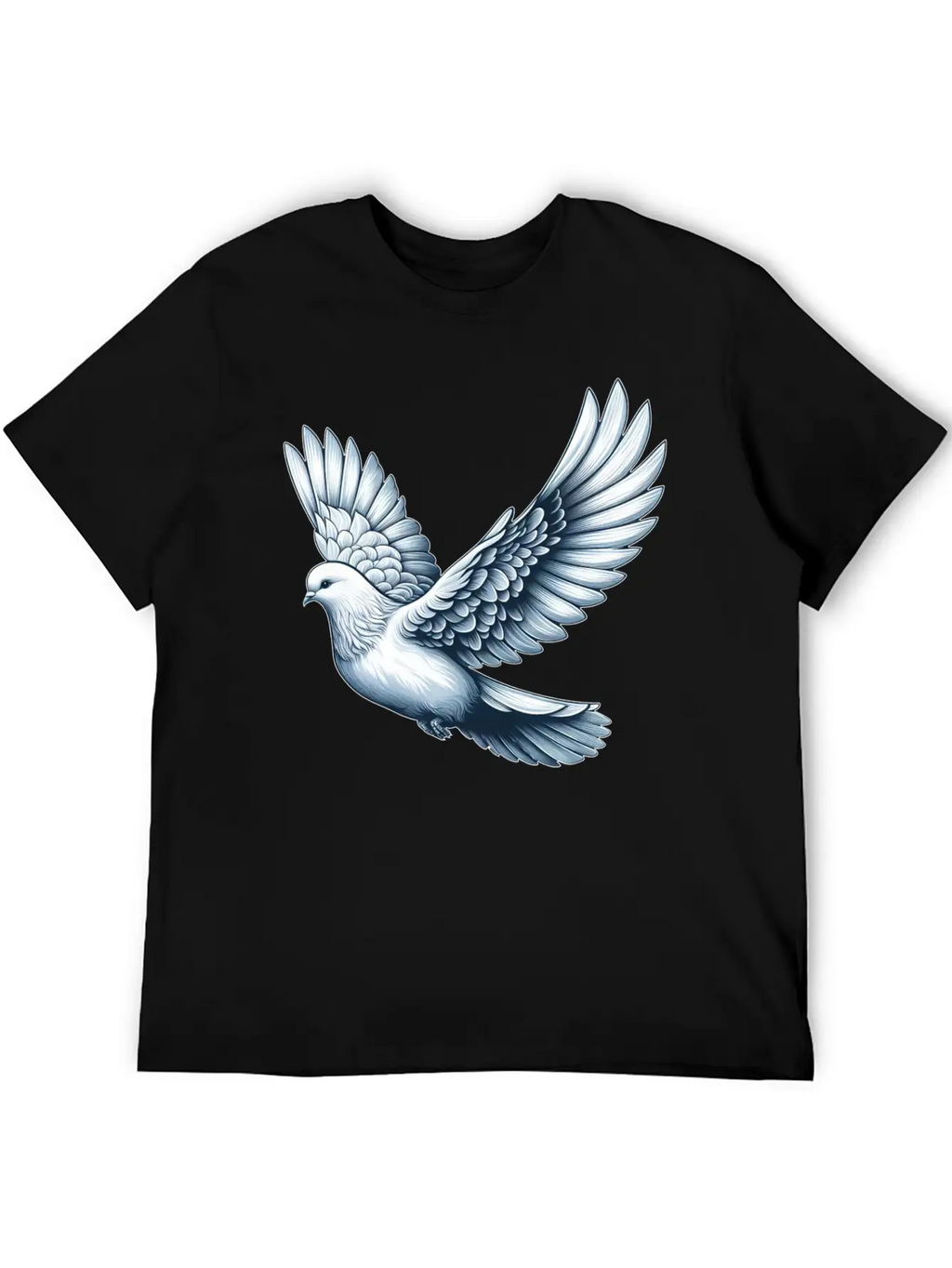 Peace Dove Bird Symbol For Peace Timeless Short Sleeve Tee – Comfy And Minimalist Design