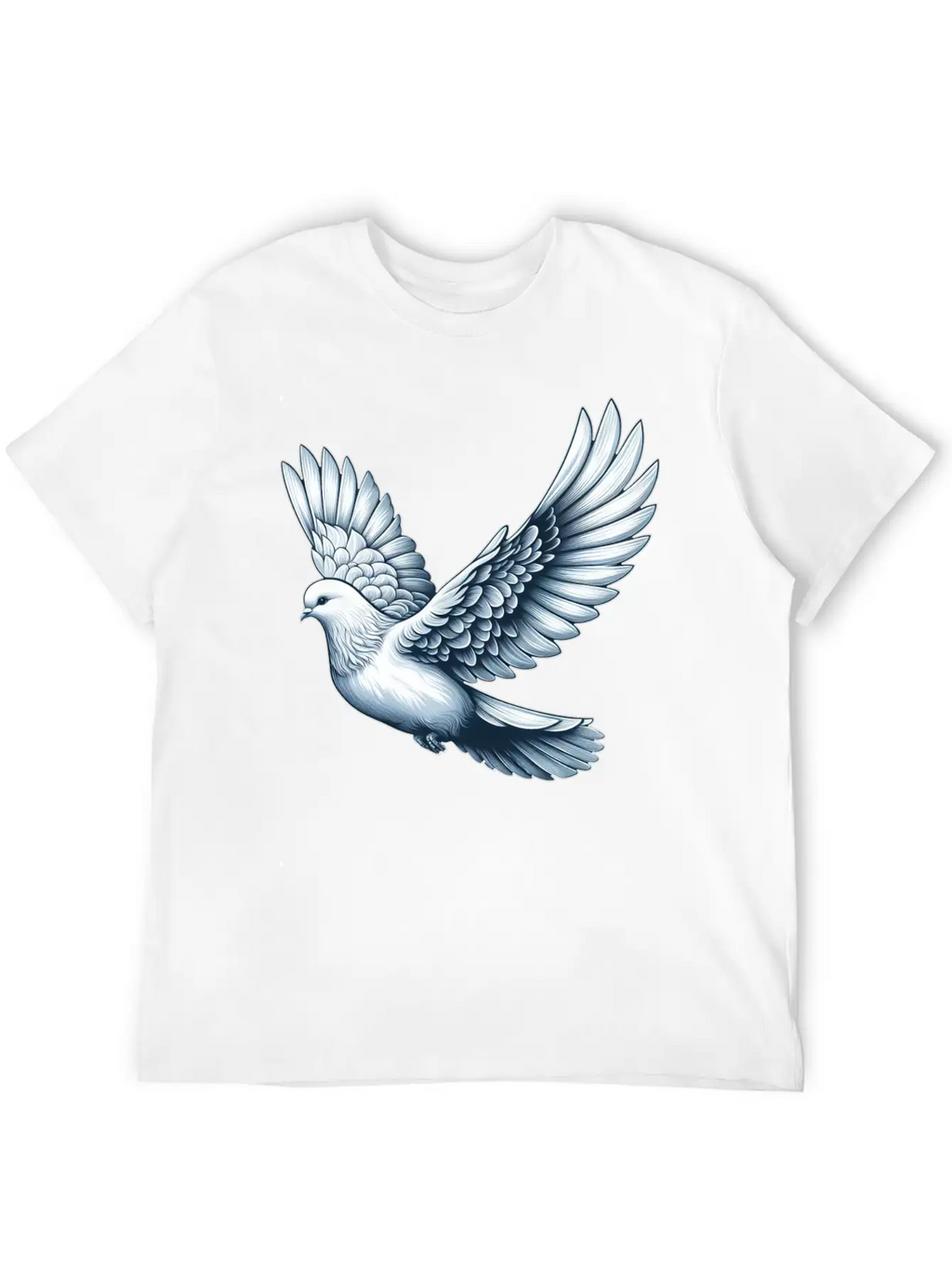 Peace Dove Bird Symbol For Peace Timeless Short Sleeve Tee – Comfy And Minimalist Design