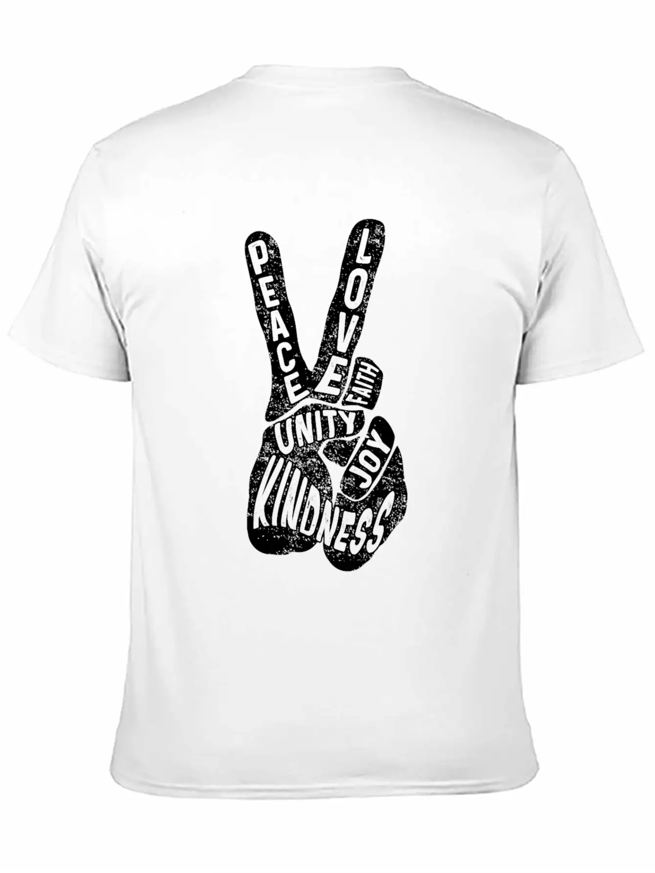 Peace Freedom And Love Classic Cotton Tee – Unisex Comfort For Any Season