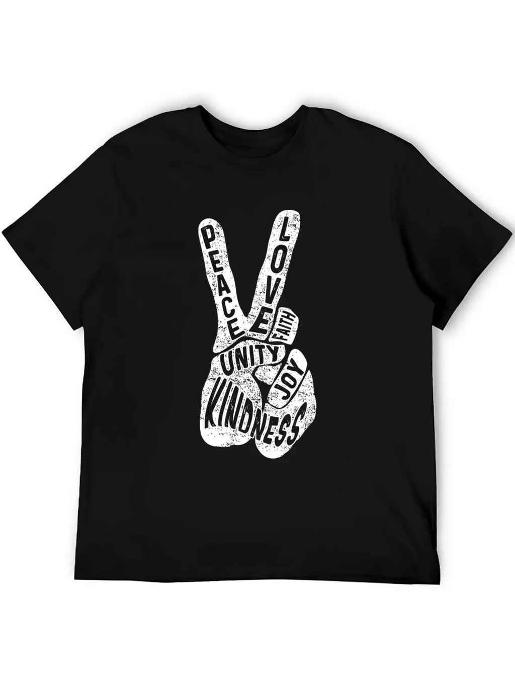Peace Freedom And Love Classic Cotton Tee – Unisex Comfort For Any Season