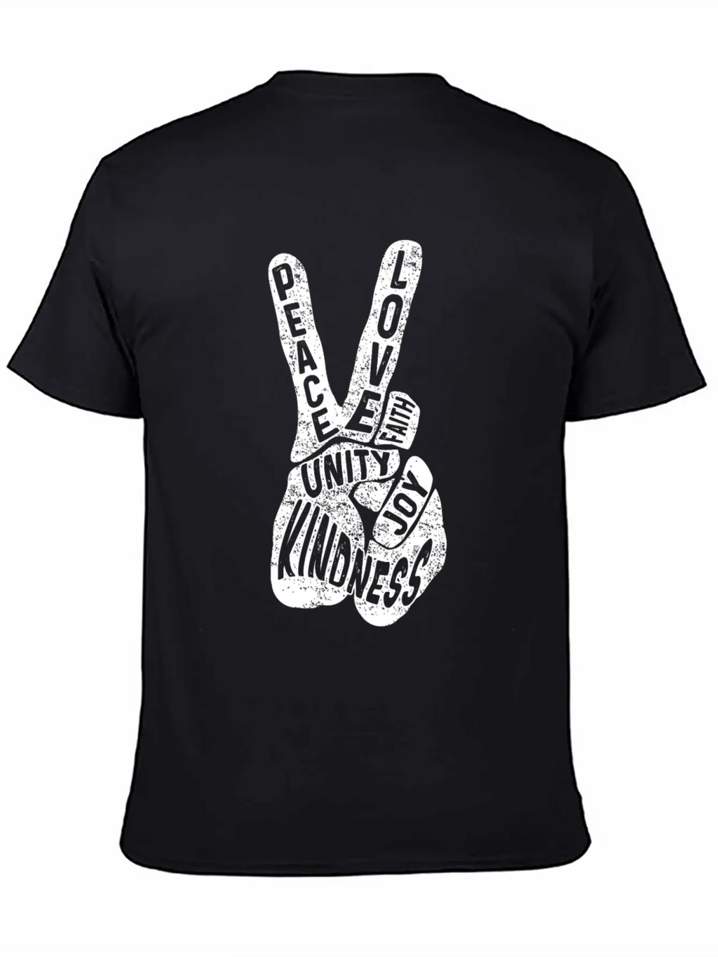 Peace Freedom And Love Classic Cotton Tee – Unisex Comfort For Any Season