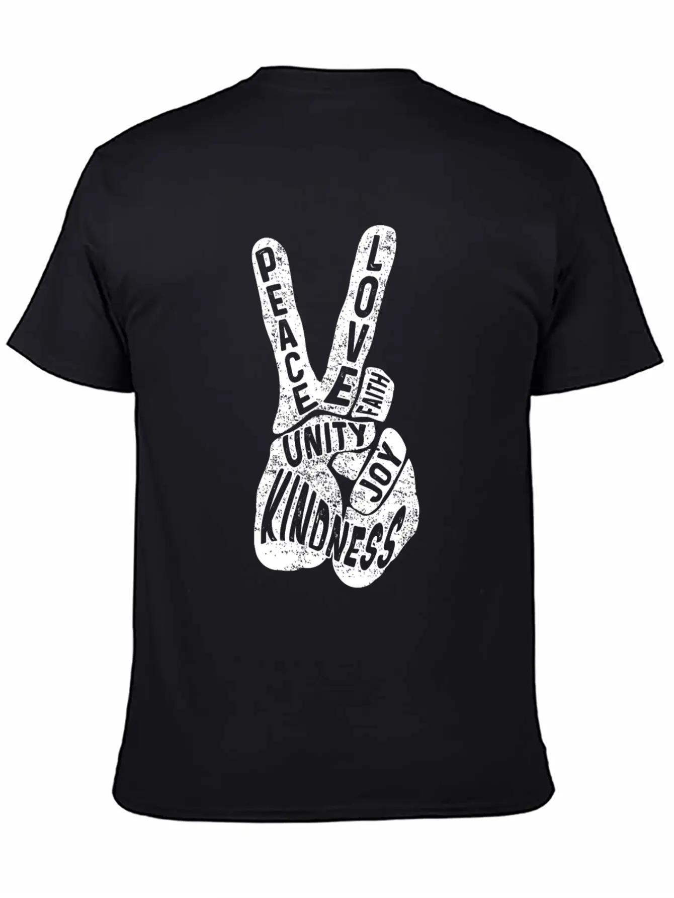 Peace Freedom And Love Classic Cotton Tee – Unisex Comfort For Any Season