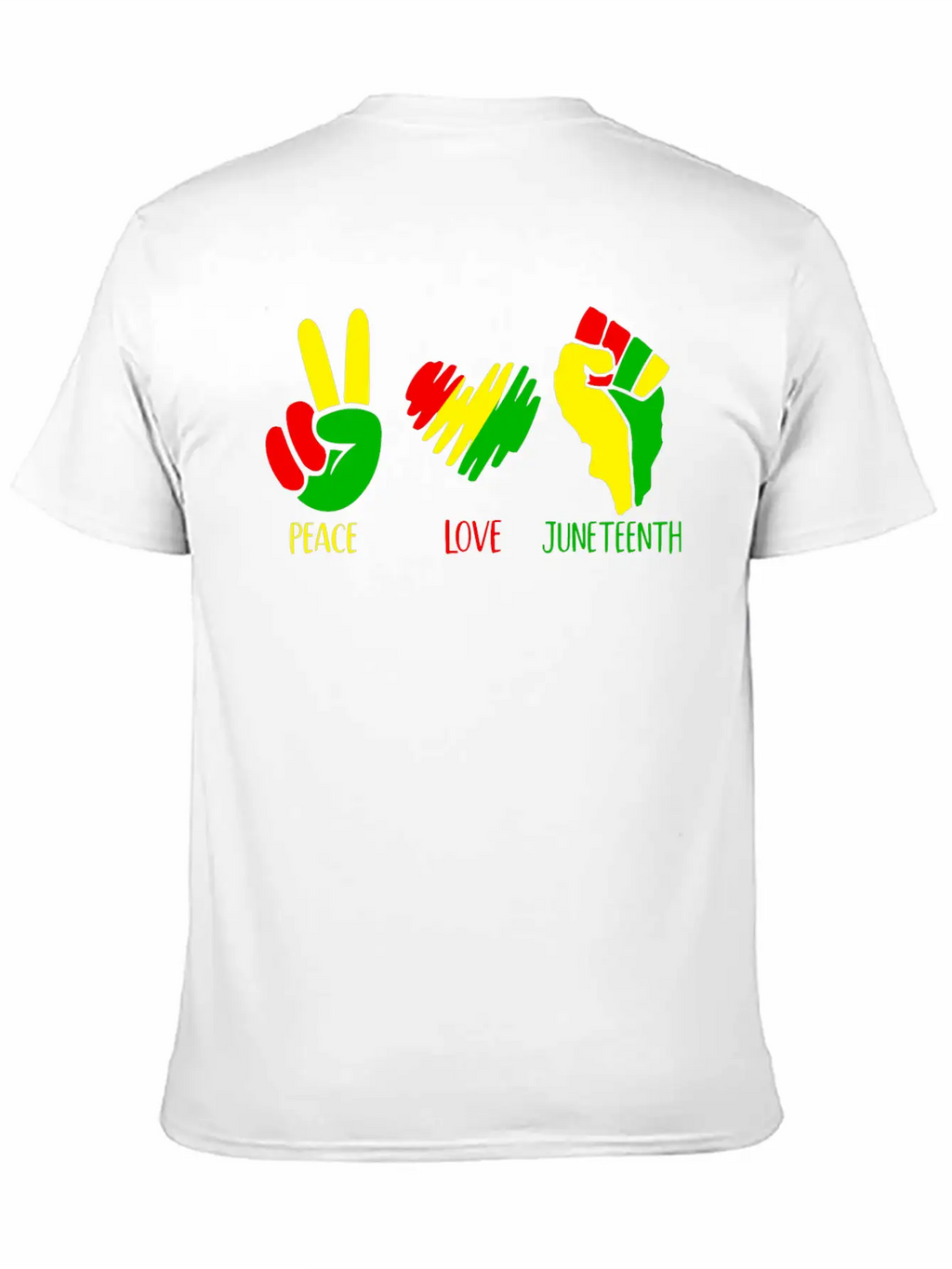 Peace Love Juneteenth Shirt Classic Cotton Tee – Unisex Comfort For Any Season