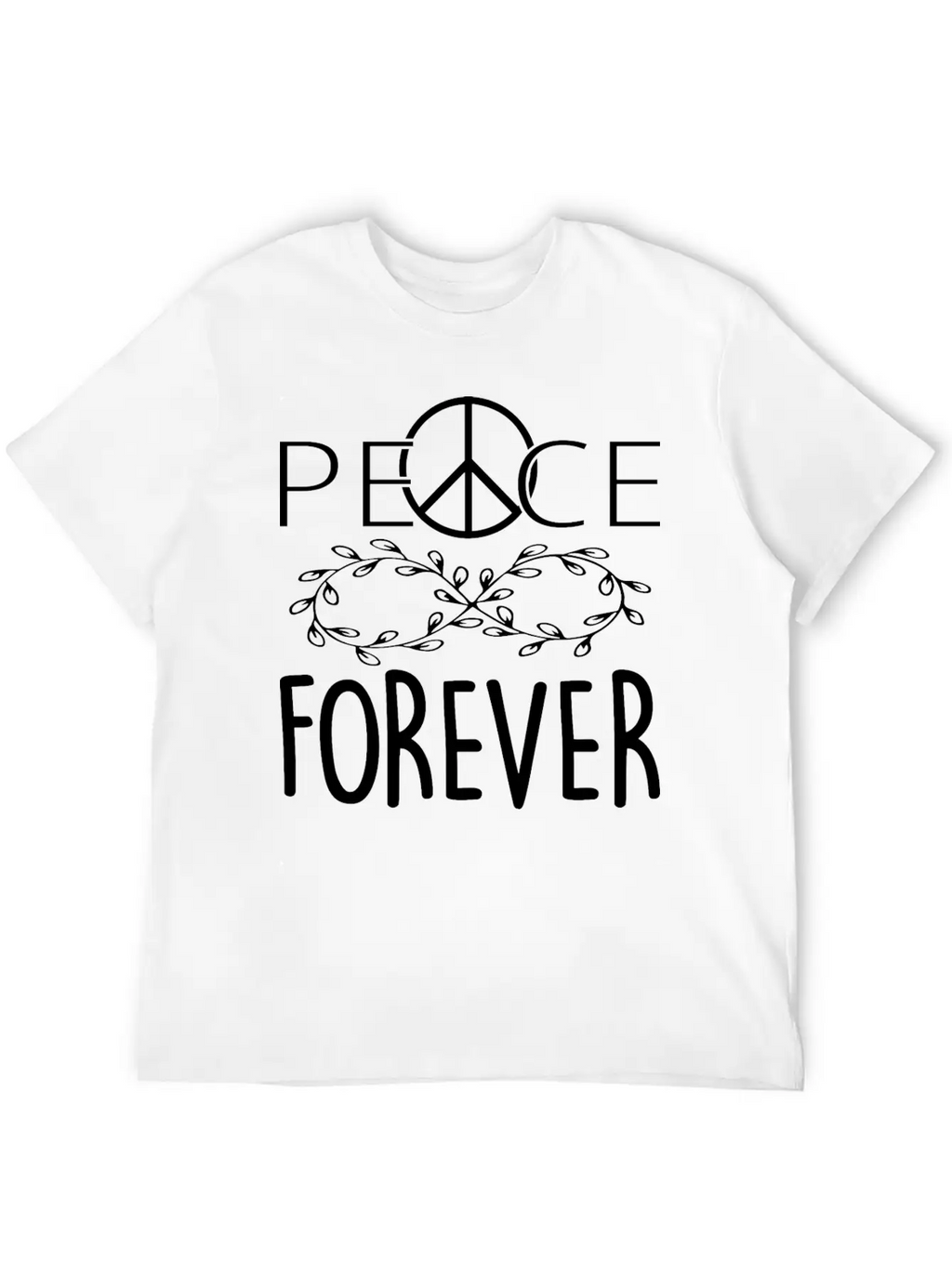 Peace Love Peace Symbol For Love Peace Classic Cotton Tee – Unisex Comfort For Any Season