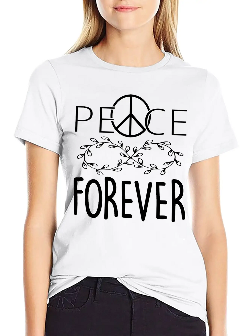 Peace Love Peace Symbol For Love Peace Classic Cotton Tee – Unisex Comfort For Any Season