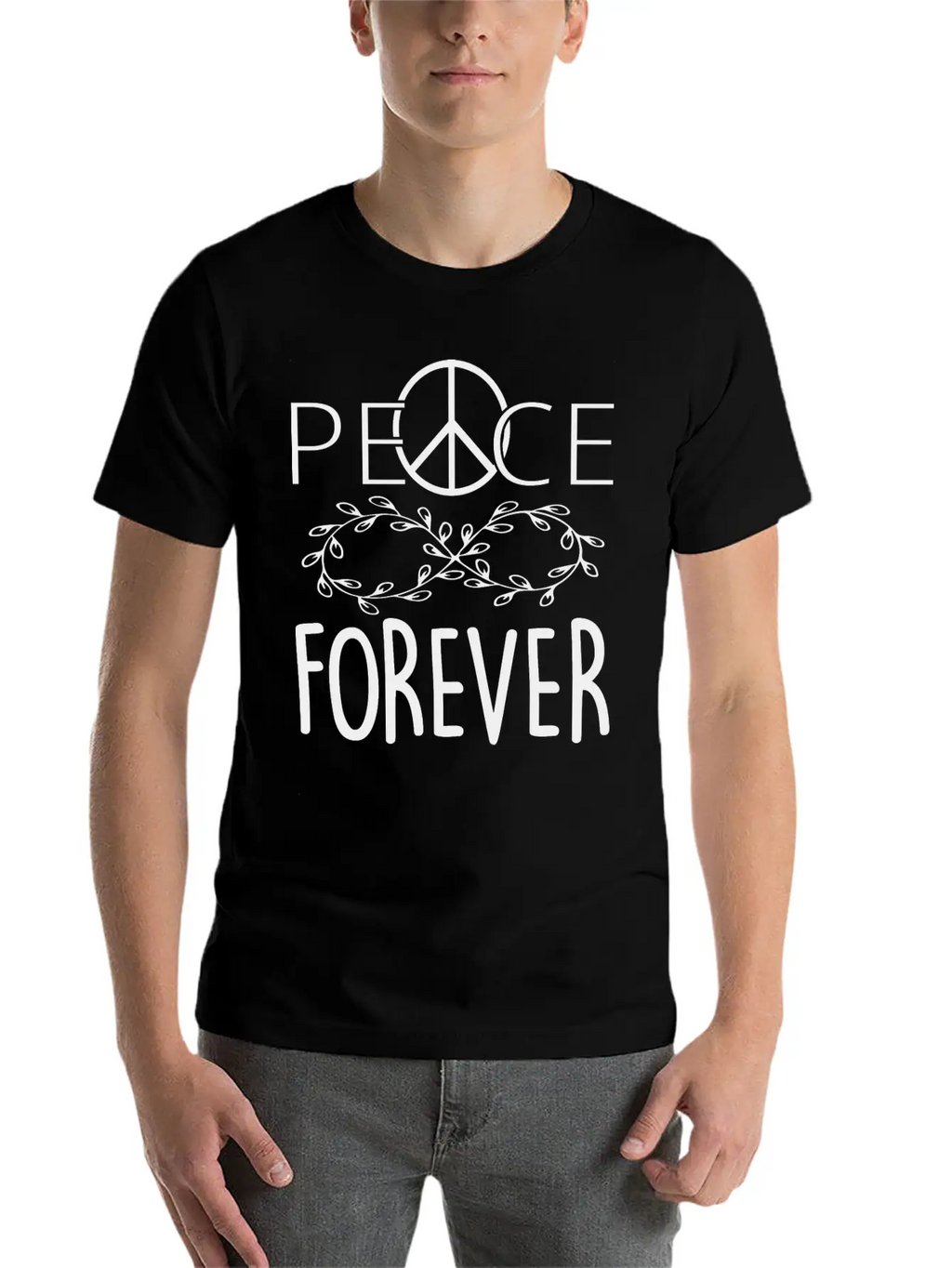 Peace Love Peace Symbol For Love Peace Classic Cotton Tee – Unisex Comfort For Any Season