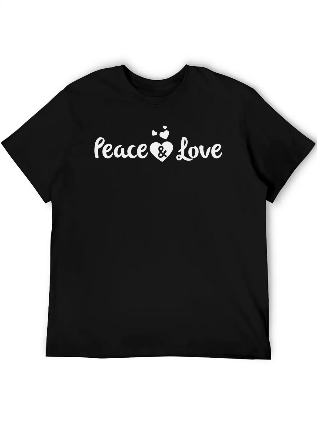 Peace & Love Relaxed Everyday Tee – Lightweight And Durable Cotton
