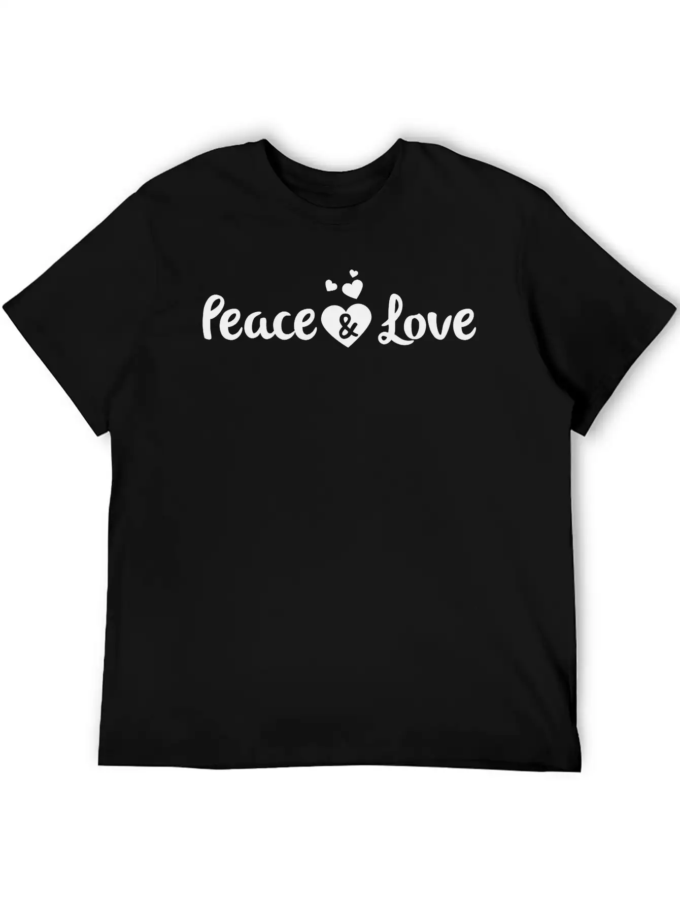 Peace & Love Relaxed Everyday Tee – Lightweight And Durable Cotton