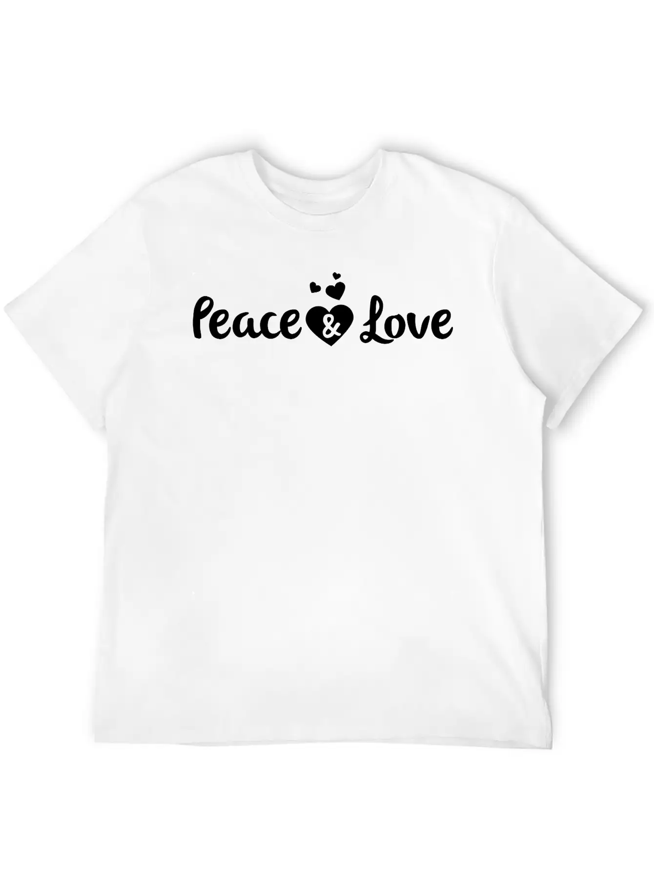 Peace & Love Relaxed Everyday Tee – Lightweight And Durable Cotton