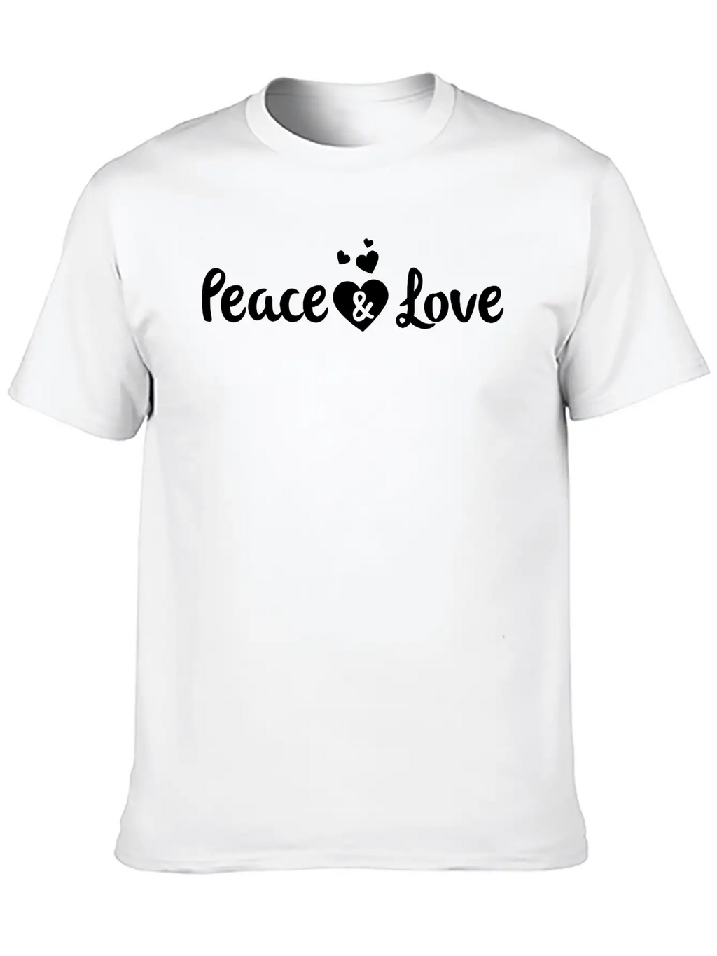 Peace & Love Relaxed Everyday Tee – Lightweight And Durable Cotton
